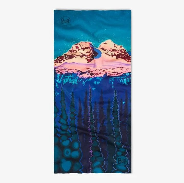 BUFF Original Alpenglow Multi-Functional Headwear - UV Protection, Moisture Wicking for Hiking, Running, Cycling & Outdoor Adventures