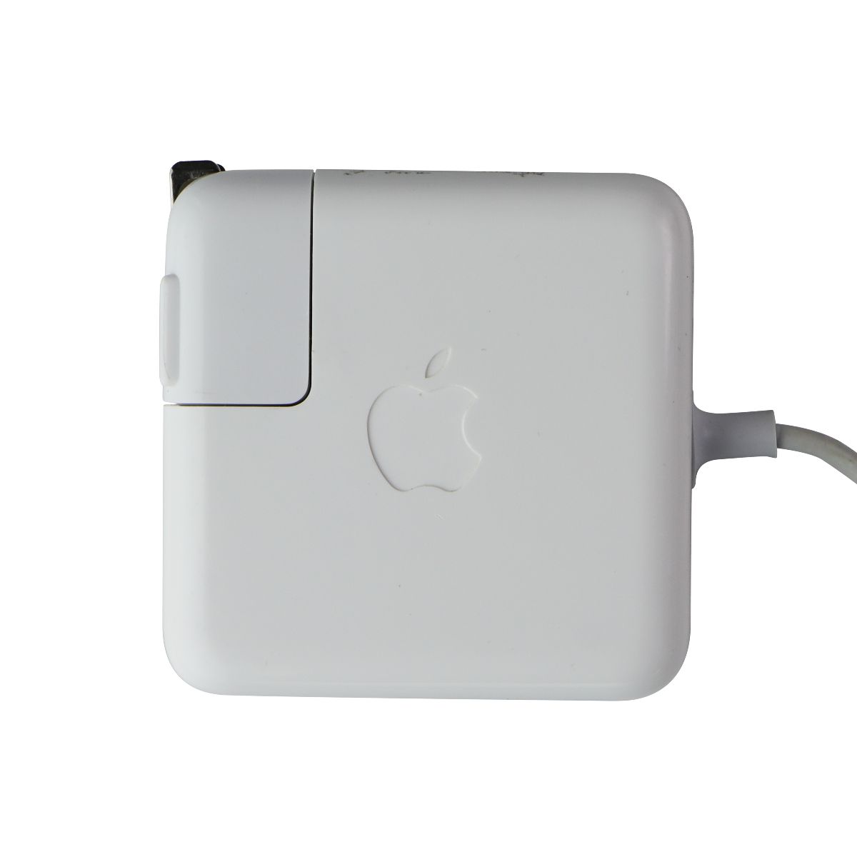 Apple 45W MagSafe Power Adapter with Folding Plug (A1244) - White - Fast Charging for MacBook Air & Pro - Perfect for Travel, Office & Home Use