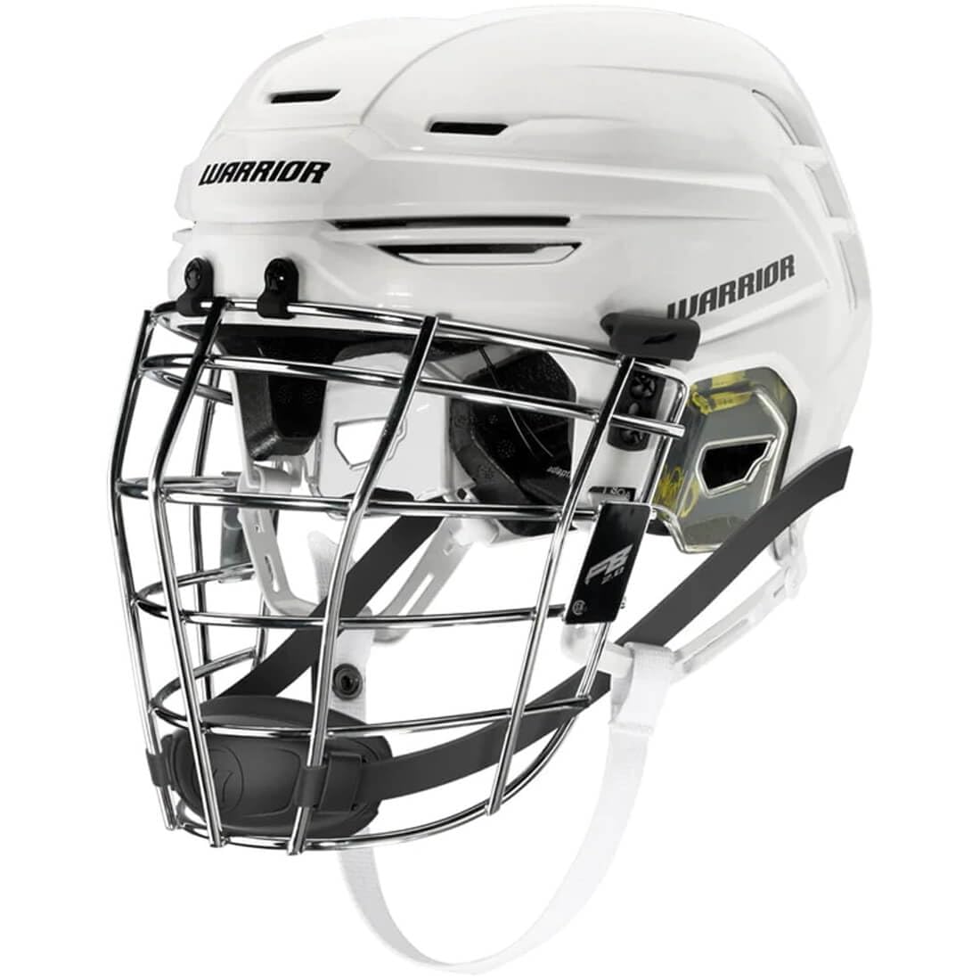Fatboy Alpha Pro White Box Lacrosse Helmet - Adult & Youth Protective Headgear for Men & Women - Perfect for Field, Training & Competitive Play