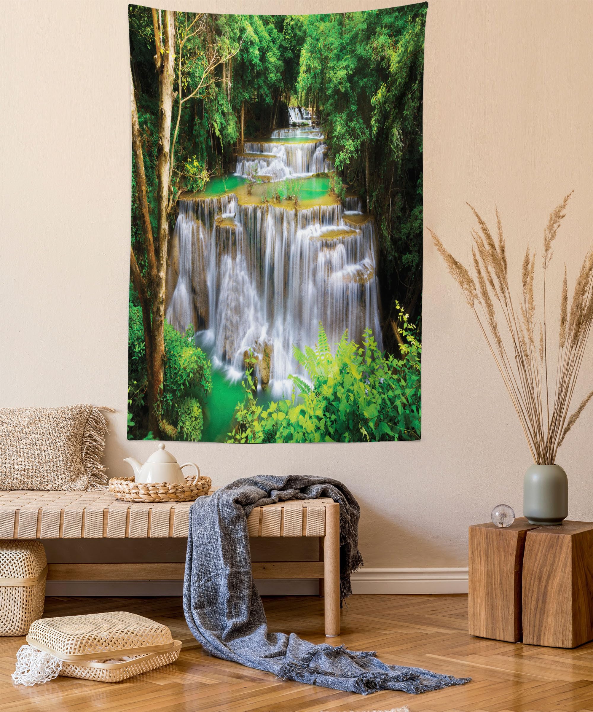 Ambesonne Waterfall Tapestry Wall Hanging - 40
