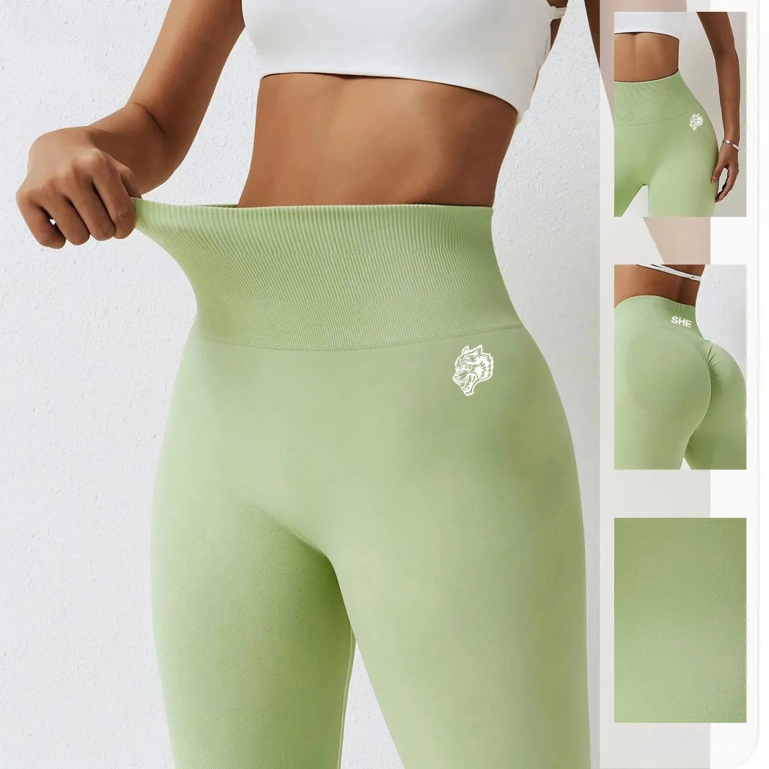 **Darc Women's High Waisted Seamless Leggings - Tummy Control Workout Pants for Running, Yoga & Fitness - Elastic & Breathable Activewear for Gym & Daily Wear**