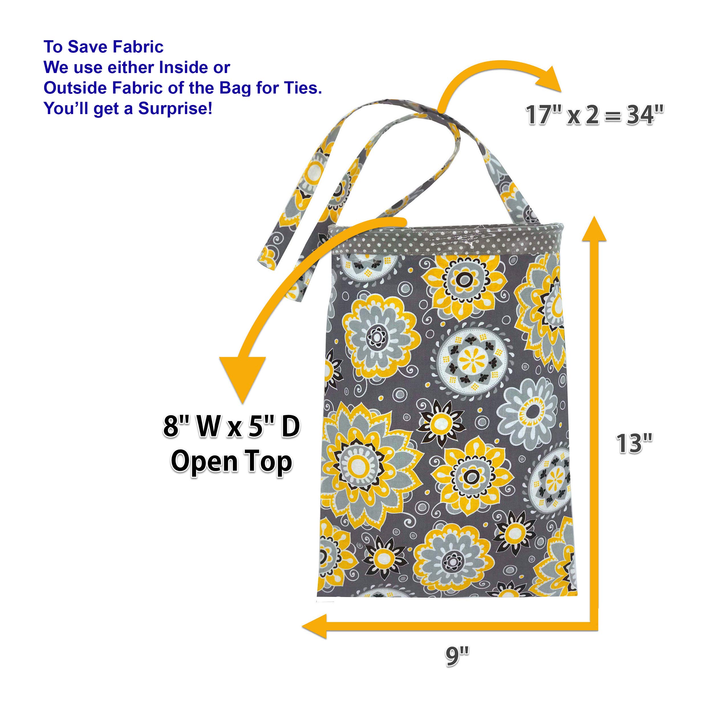 Leopard Print Car Trash Bag - Waterproof Hanging Garbage Bin for Front & Back Seat Headrest - Reusable & Disposable Liner with Cheetah Pattern (Large) - Perfect for Road Trips, Commuting & Keeping Your Vehicle Clean