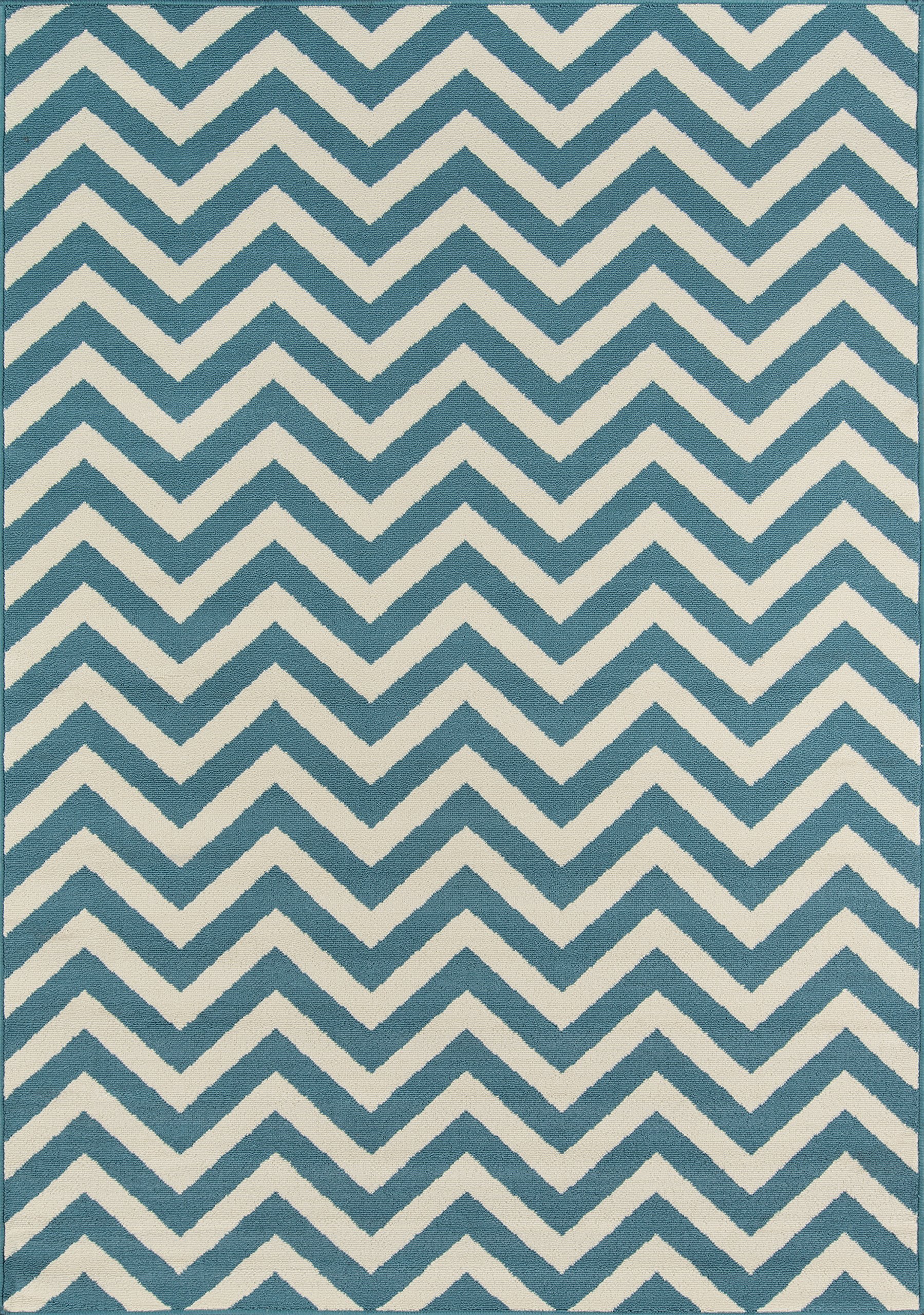 Momeni Baja Collection Contemporary Indoor Outdoor Area Rug - UV Protected, Fade Resistant, Easy to Clean - 1'8