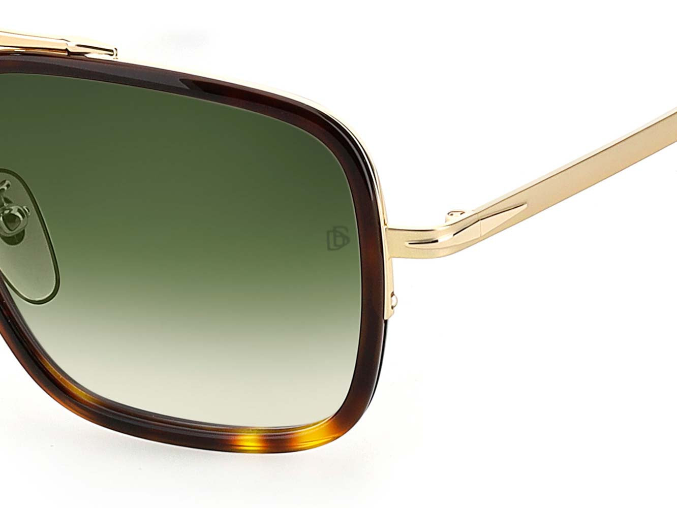 David Beckham DB7002/S Men's Sunglasses - Polarized UV Protection Aviator Style for Driving, Outdoor Sports & Fashion
