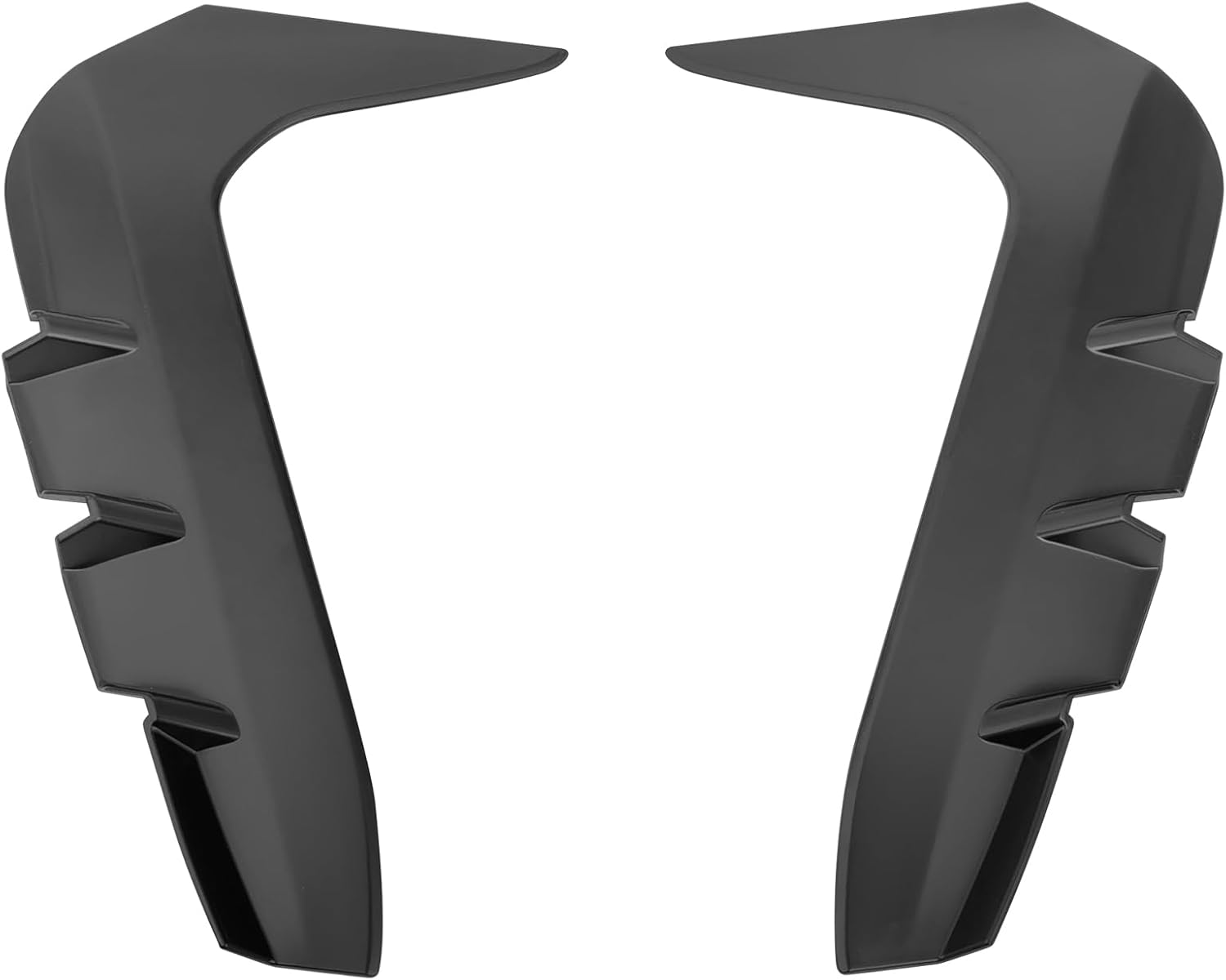 STI Style Matte Black ABS Plastic Front Fender Side Vent for 2022-2024 Subaru BRZ & Toyota GR86 - 2PC Set, Decorative Trim Cover for Enhanced Sporty Look - Perfect for Car Enthusiasts & Auto Customization Projects