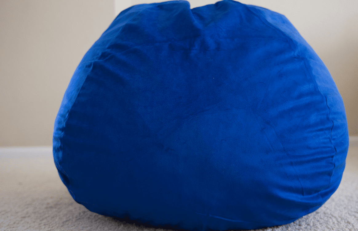 Premium Kids Memory Foam Bean Bag Chair - 3ft Soft Comfortable Lounger with Washable Removable Cover | Perfect for Playroom, Bedroom & Reading Nook | Pillowtex Quality