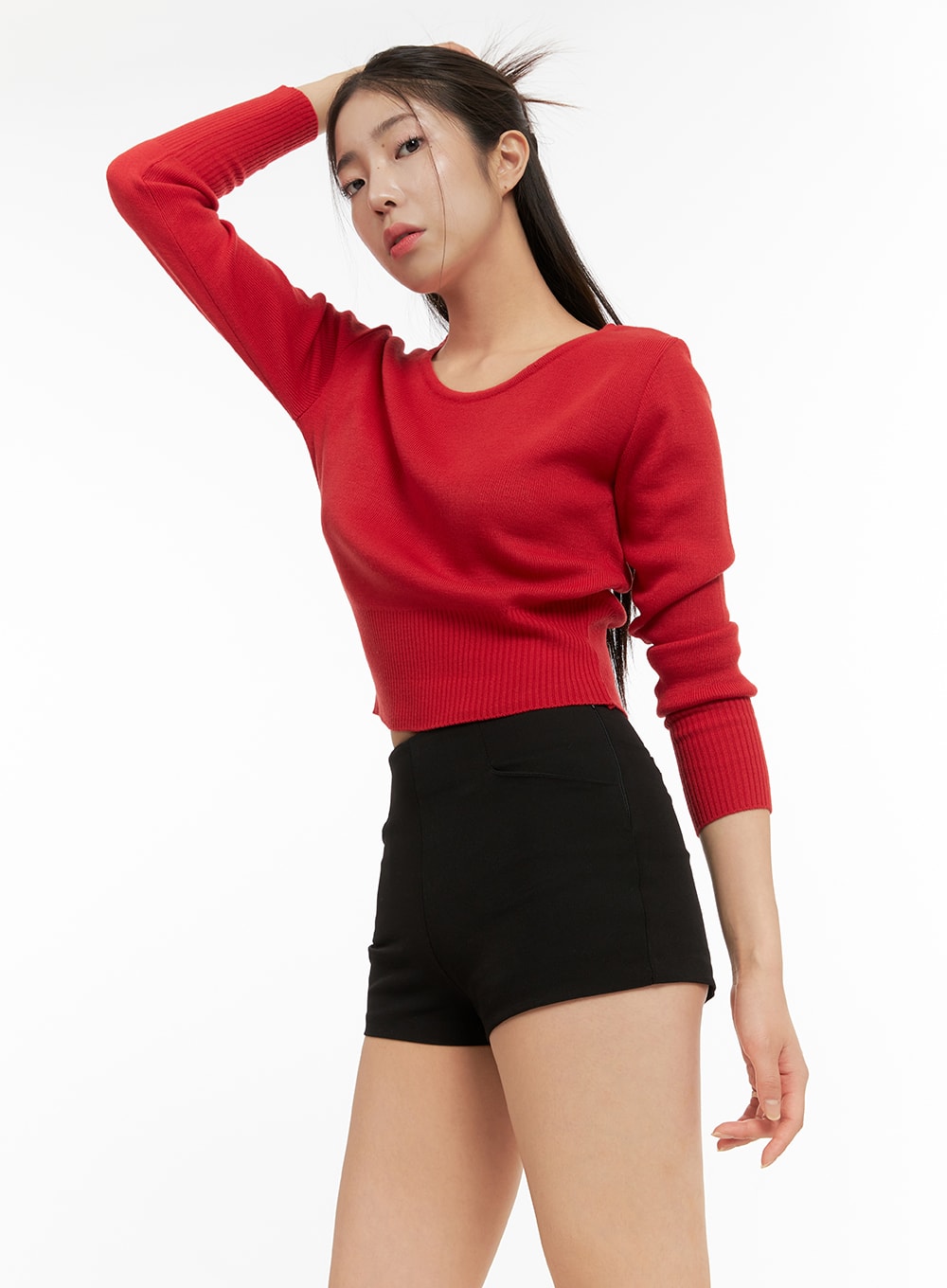 Classic Round Neck Sweater for Women - Soft & Comfortable Knit Pullover - Perfect for Fall & Winter Outfits, Office Wear & Casual Style | OA429