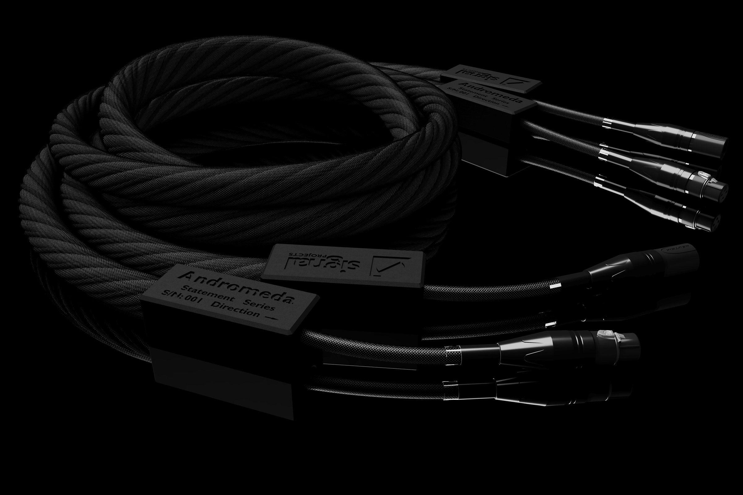 Premium Andromeda XLR Interconnect Cable - High-Quality Balanced Audio Cable for Studio Recording, Live Sound & Home Theater Systems