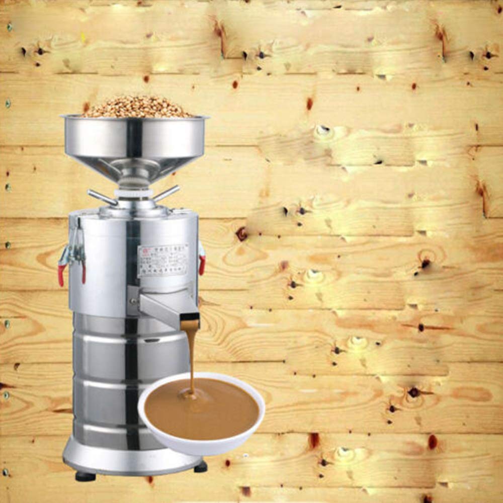 Commercial Electric Peanut Butter & Sesame Grinding Machine - 1100W, 220V, 15kg/h Capacity - Aluminum Alloy & Stainless Steel Construction - Perfect for Restaurants, Bakeries, and Food Processing Businesses