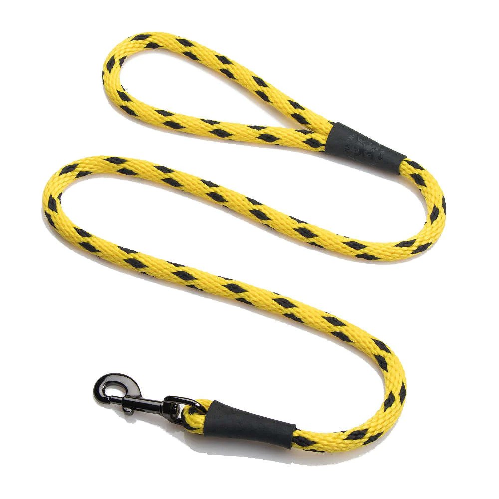 Mendota Products Snap Dog Leash - Heavy Duty Retractable Dog Leash for Medium & Large Dogs, Durable Nylon with Comfortable Padded Handle - Perfect for Walking, Running, Hiking & Outdoor Adventures