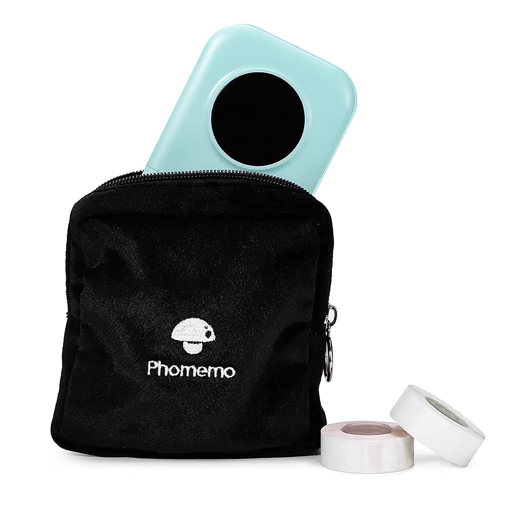 Phomemo D30 Portable Label Maker with Carry Bag - Perfect for Home, Office & Organization | Thermal Label Printer for Shipping, Barcodes & Storage