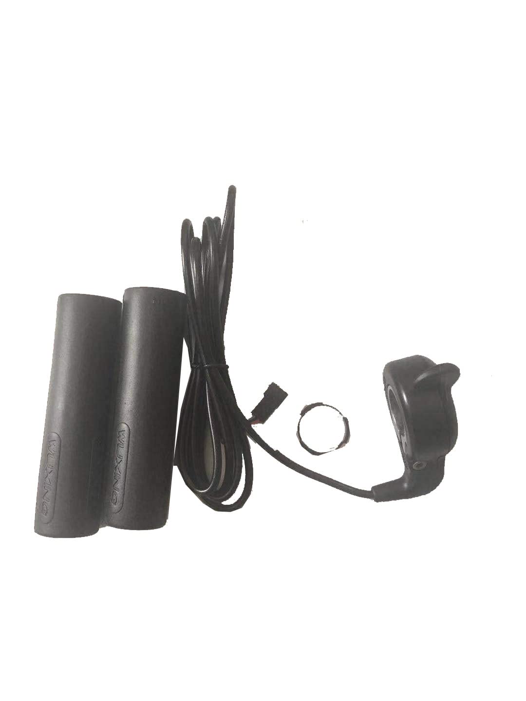 Wuxing Brand Electric Bike Thumb Throttle - Battery Indicator & On/Off Switch, No Handlebars Required | Perfect for E-Bike Upgrades, Commuting & Off-Road Cycling
