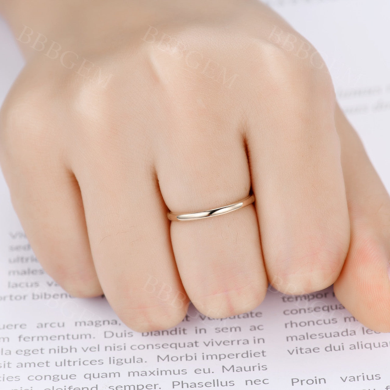14K Gold Plain Wedding Ring for Women & Men – Infinity Eternity Band in White, Yellow, Rose Gold – Perfect Anniversary Gift & Matching Wedding Band for Couples – Ideal for Proposals, Vows Renewal & Special Occasions