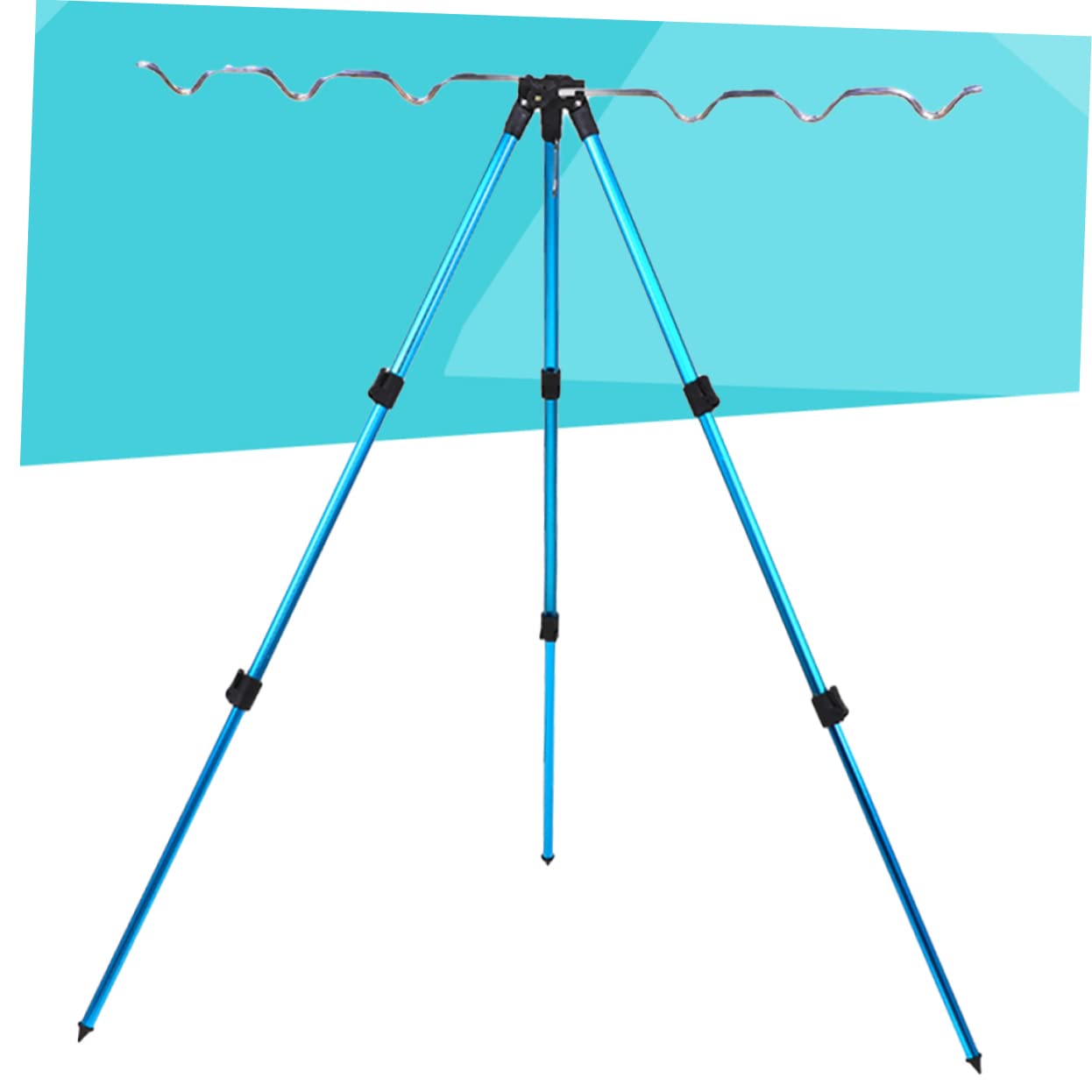 Premium Aluminum Alloy Fishing Rod Holder - Anti-Slip Design, Durable Fishing Accessory for Saltwater & Freshwater - Perfect for Boat, Kayak, Shore Fishing Gear Organization