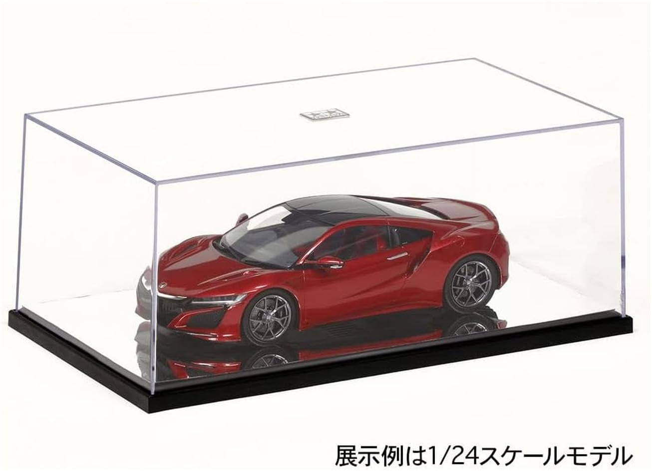 TAMIYA Display Case C for 1/20 F1 & 1/24 Scale Car Models with Mirror Sheet - Perfect for Showcasing Collectible Model Cars at Home or Office