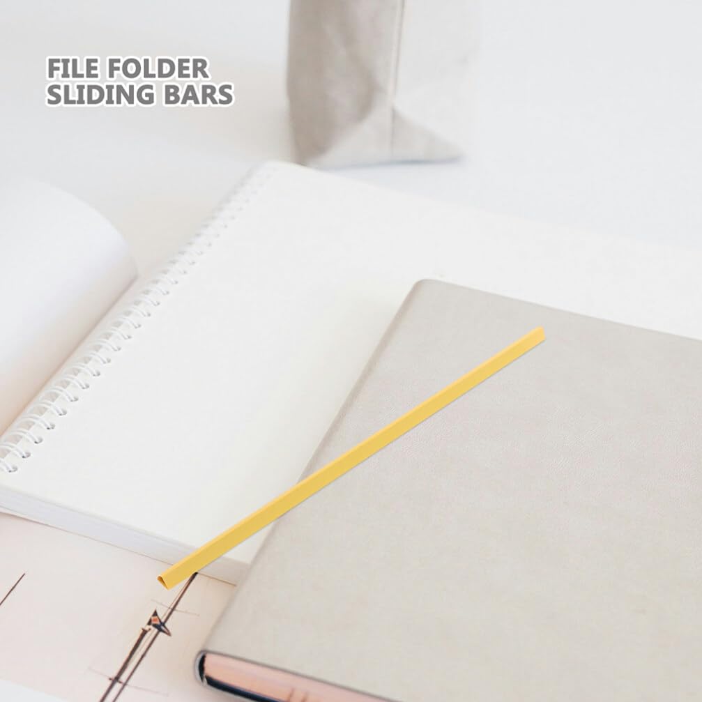 50pcs A4 Plastic Binding Bars for School & Office Reports