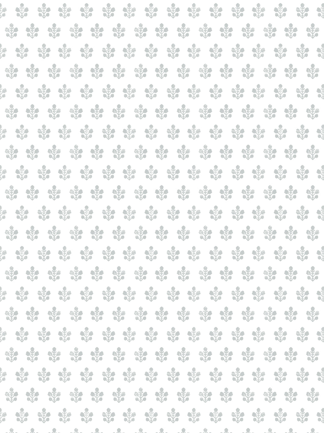 Ensley Petite White Ground Wallpaper by Sugar Paper Silver Sage - Perfect for Bedroom, Living Room & Home Office Decor