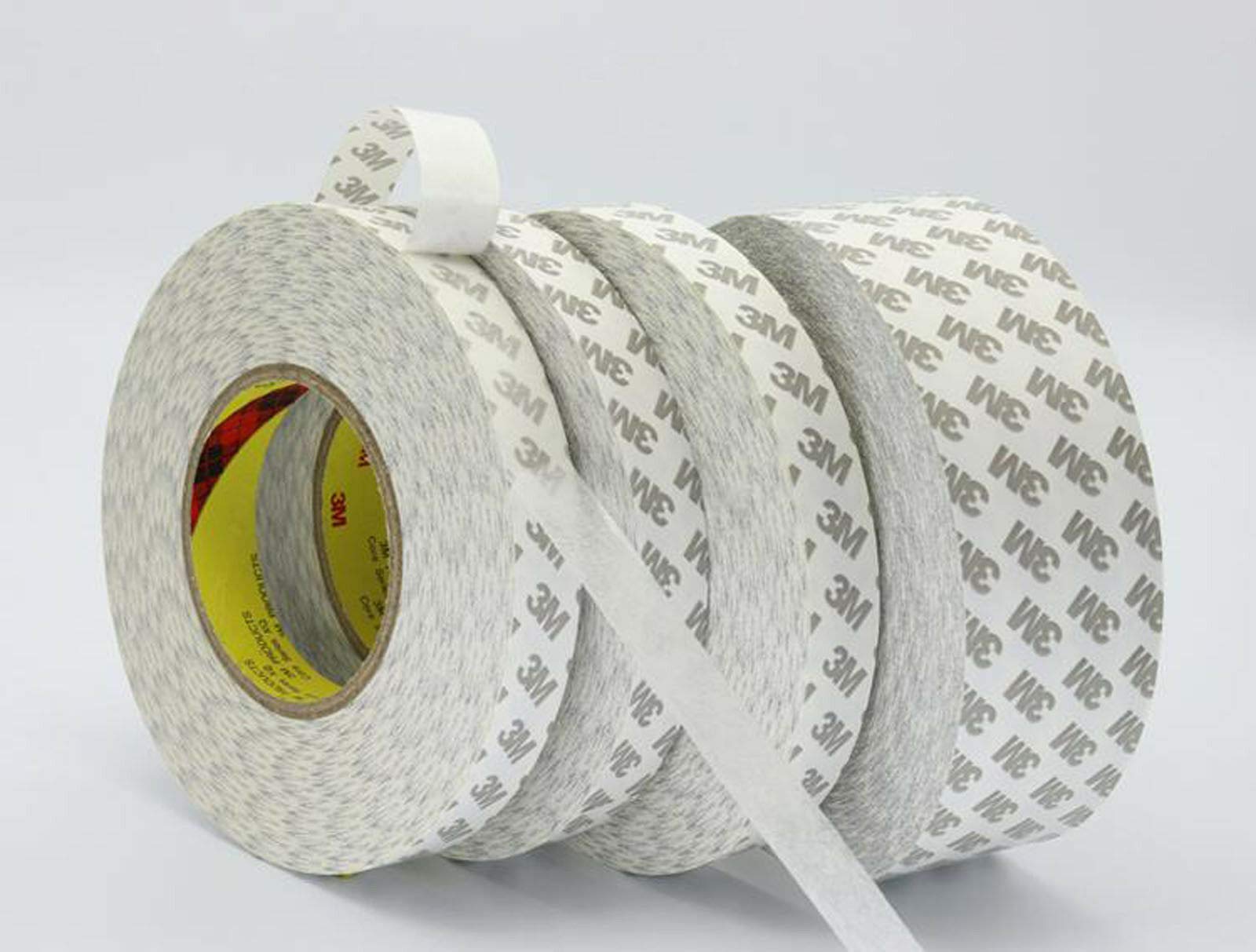3M 9080 Double Sided Adhesive Tape - 50m (164ft) x 20mm Wide - Strong Mounting Tape for Mobile, Tablet, Computer - Perfect for DIY Projects, Home Office & Electronics Repair