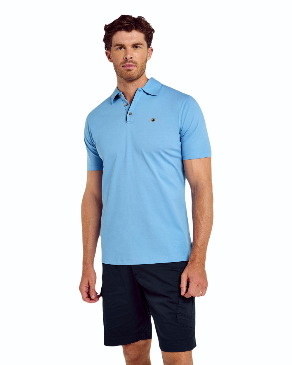 Dubarry Men's Kilmurray Three-Button Polo Shirt - Classic Cotton Casual Shirt for Golf, Work & Everyday Wear