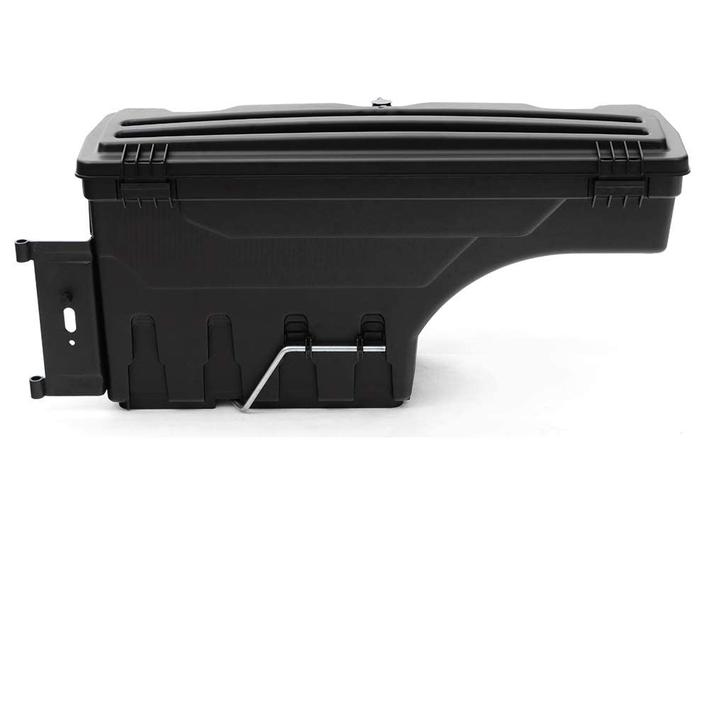 CHEDA Truck Bed Toolbox Storage for 2005-2020 Toyota Tacoma | Right Side Black Tool Box | Durable Cargo Organizer for Camping, Work & Off-Road Adventures