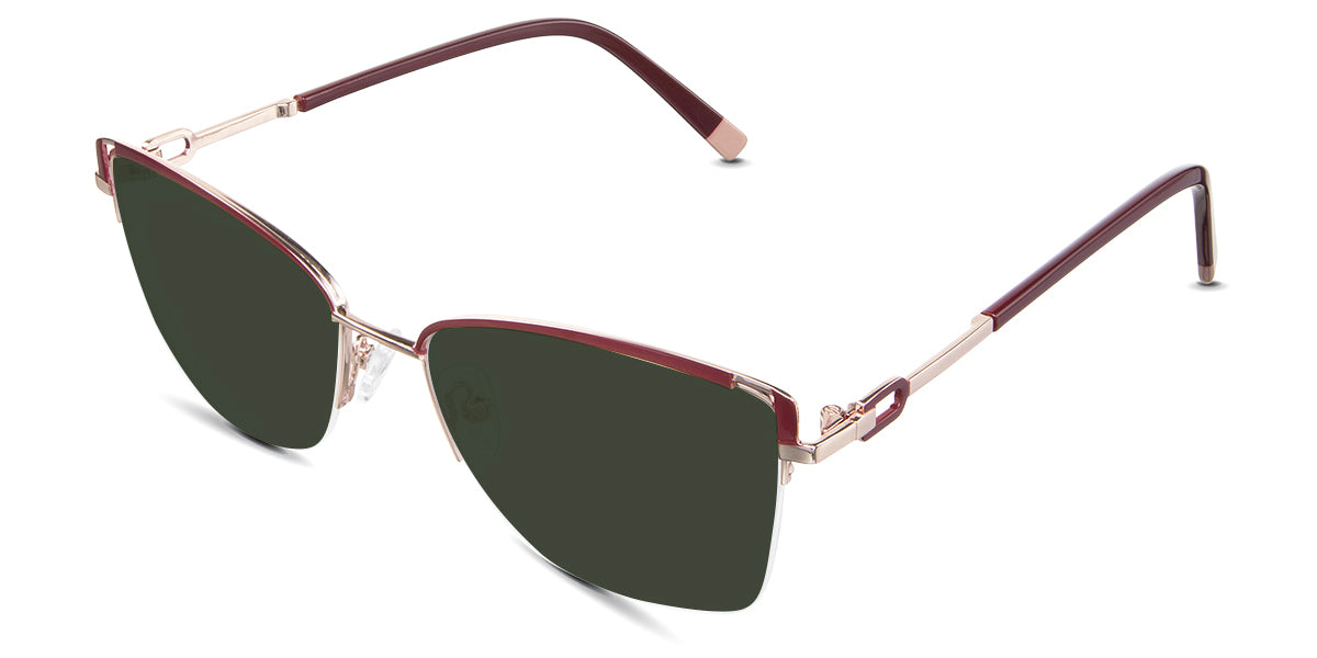 Phoebe Women's Prescription Polarized Sunglasses - UV Protection, Fashionable & Comfortable for Driving, Outdoor Activities & Daily Wear
