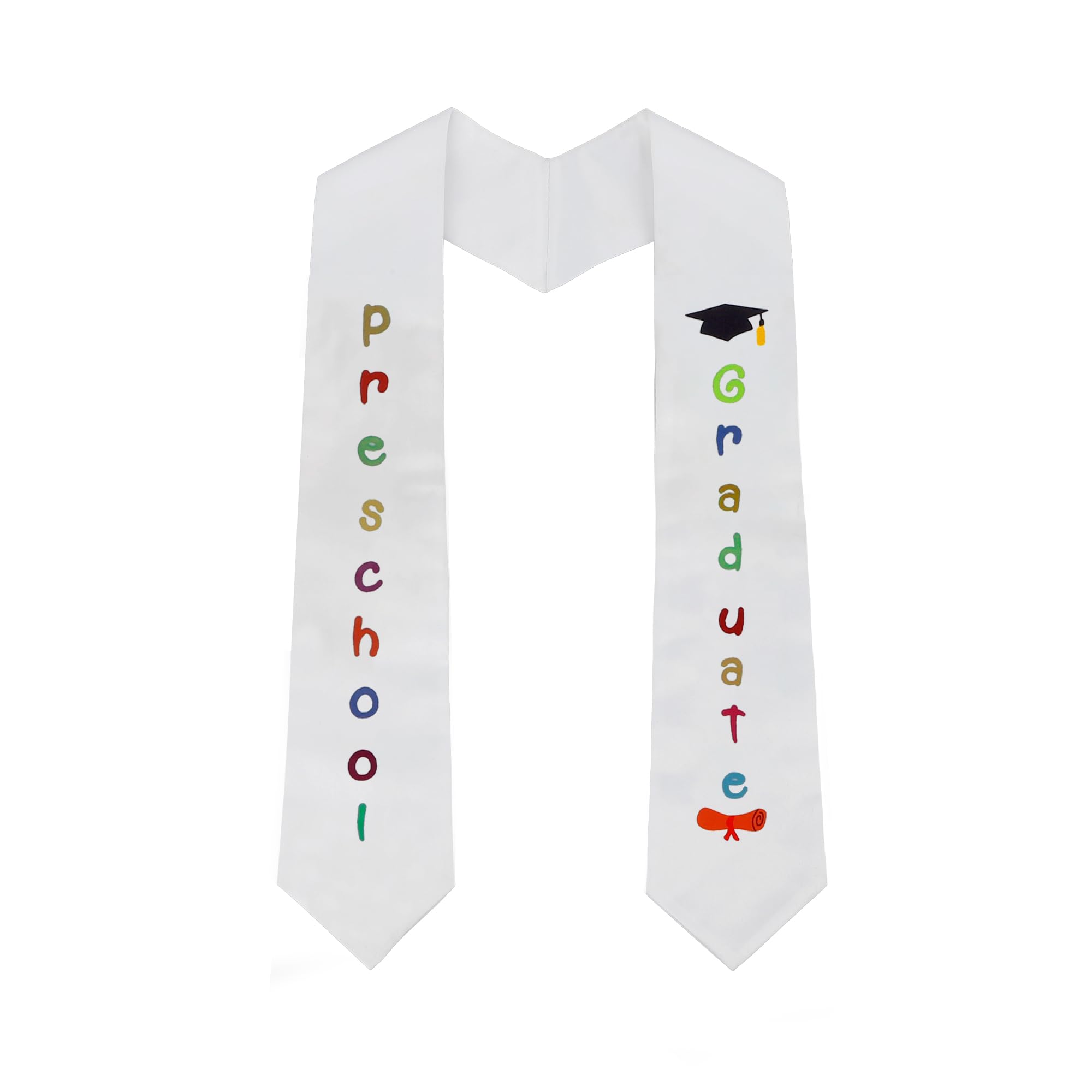 Kindergarten Preschool Graduation Sash & Stole - Class of 2025 Graduation Accessories for Kids | Perfect for Preschool Ceremonies, Photo Shoots & Keepsakes