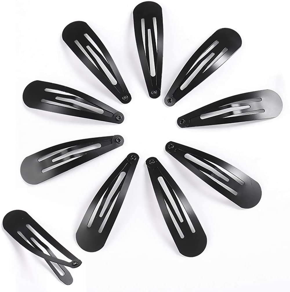 Barakath No Slip Snap Hair Clips for Women, Girls & Toddlers - 48 Pack Metal Hair Barrettes - Perfect for School, Work & Everyday Hairstyles