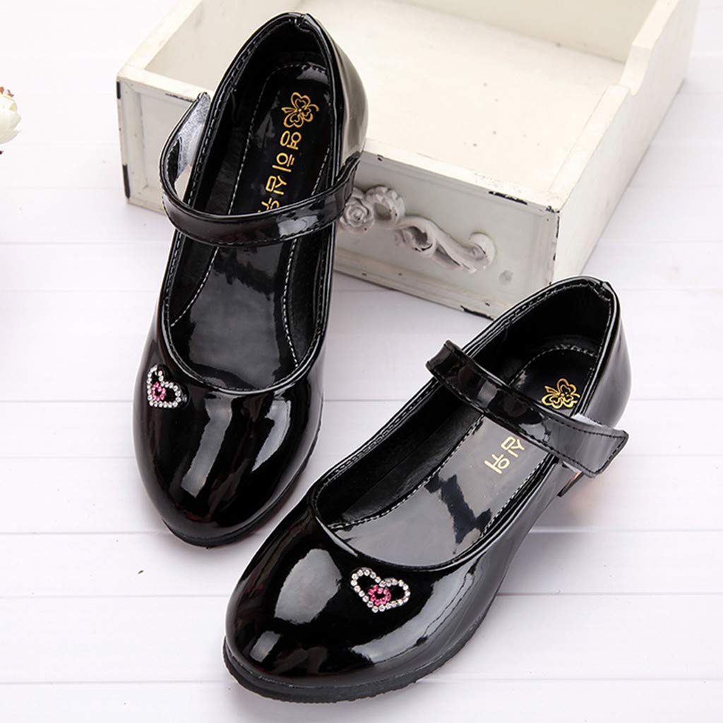 Girls Mary Jane Shoes - Princess Ballet Flats with Bow for Toddlers | Casual & Playtime