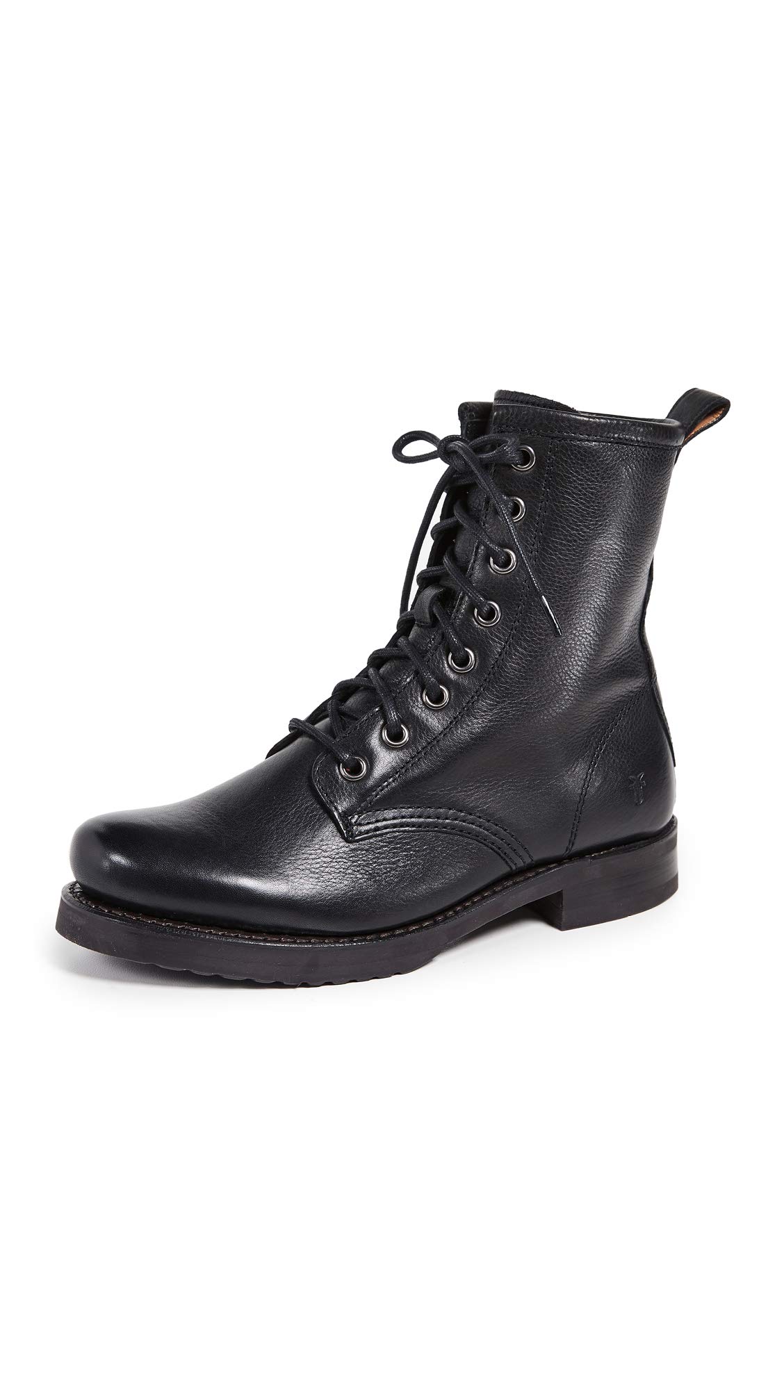 Frye Women's Veronica Combat Boots - Stylish Leather Ankle Boots for Women | Perfect for Fall, Winter & Everyday Wear | Durable & Comfortable for Work, Travel & Casual Outfits