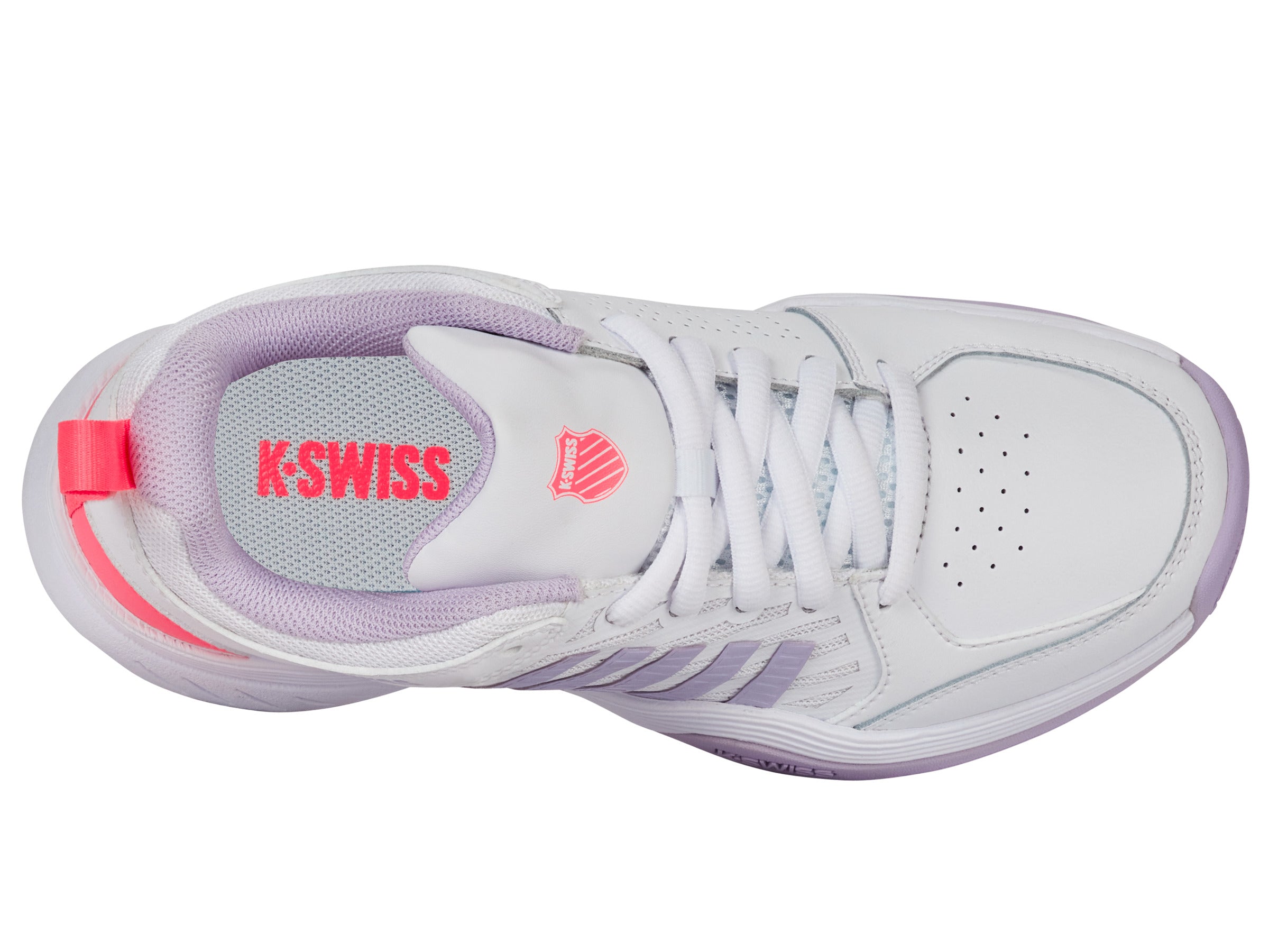 Nike Court Express 2 Women's Tennis Shoes - White/Orchid Petal/Neon Blaze | Lightweight Comfort for Casual Wear & Court Sports | Perfect for Gym, Running, and Everyday Fashion
