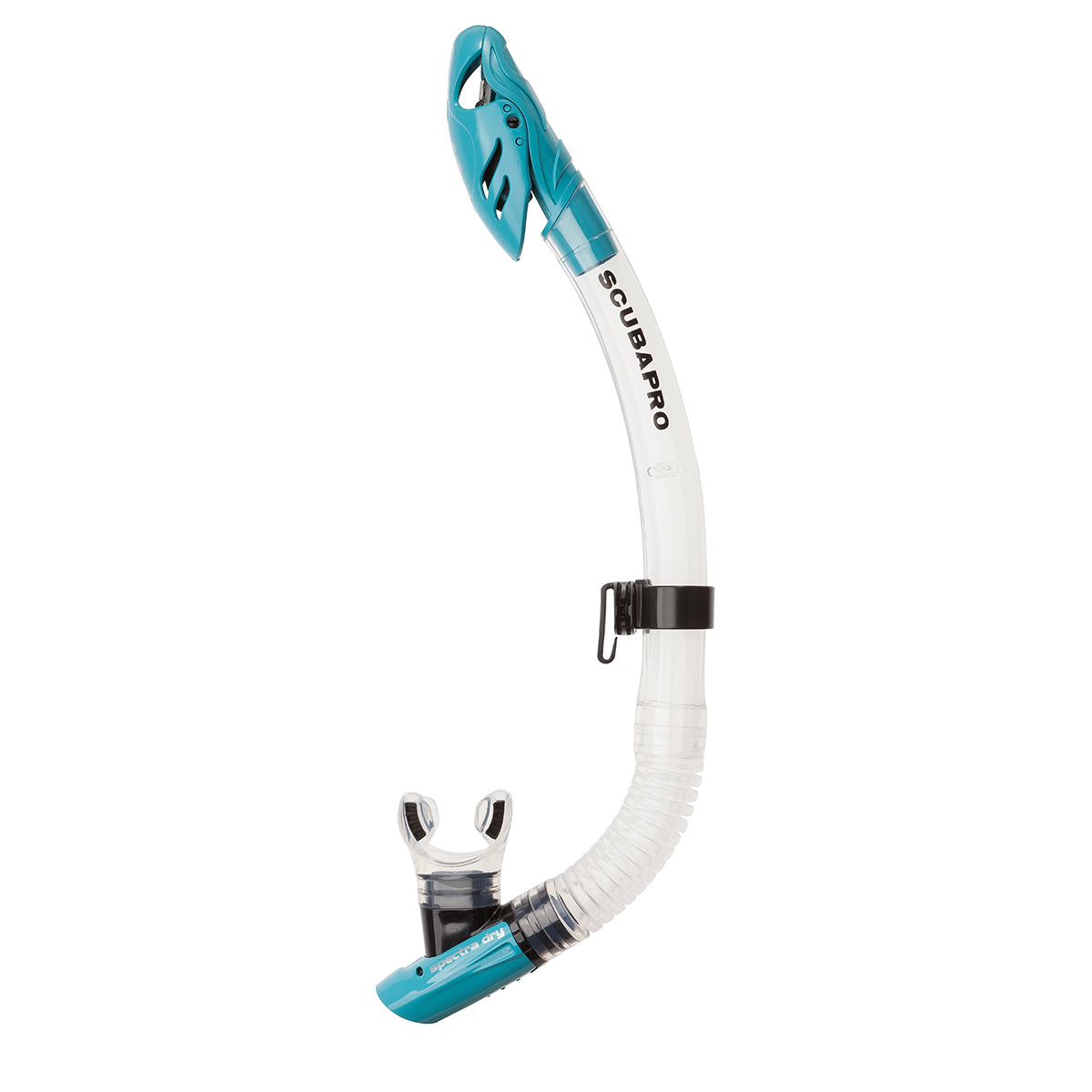 Scubapro Spectra Dry Clear/Turquoise Snorkeling Mask - Anti-Fog, UV Protection for Scuba Diving & Snorkeling - Perfect for Ocean Adventures & Water Sports