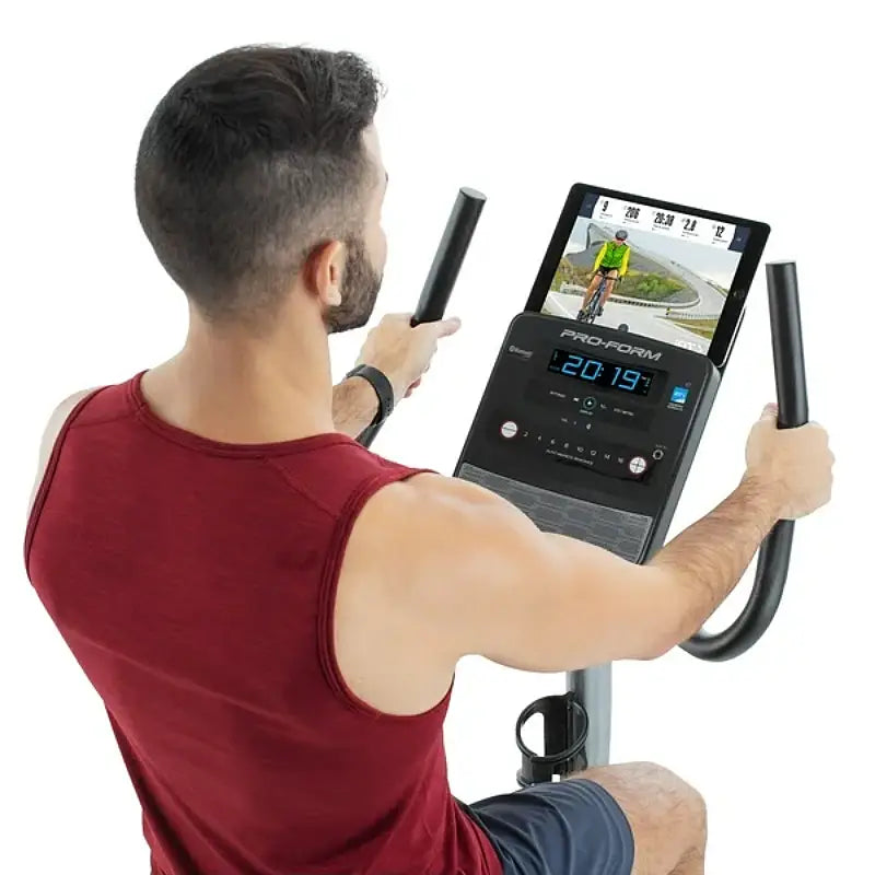 ProForm 300 CI Indoor Cycling Bike - Stationary Exercise Bike for Home Workouts, Cardio Training & Fitness - Perfect for Small Spaces & Home Gyms