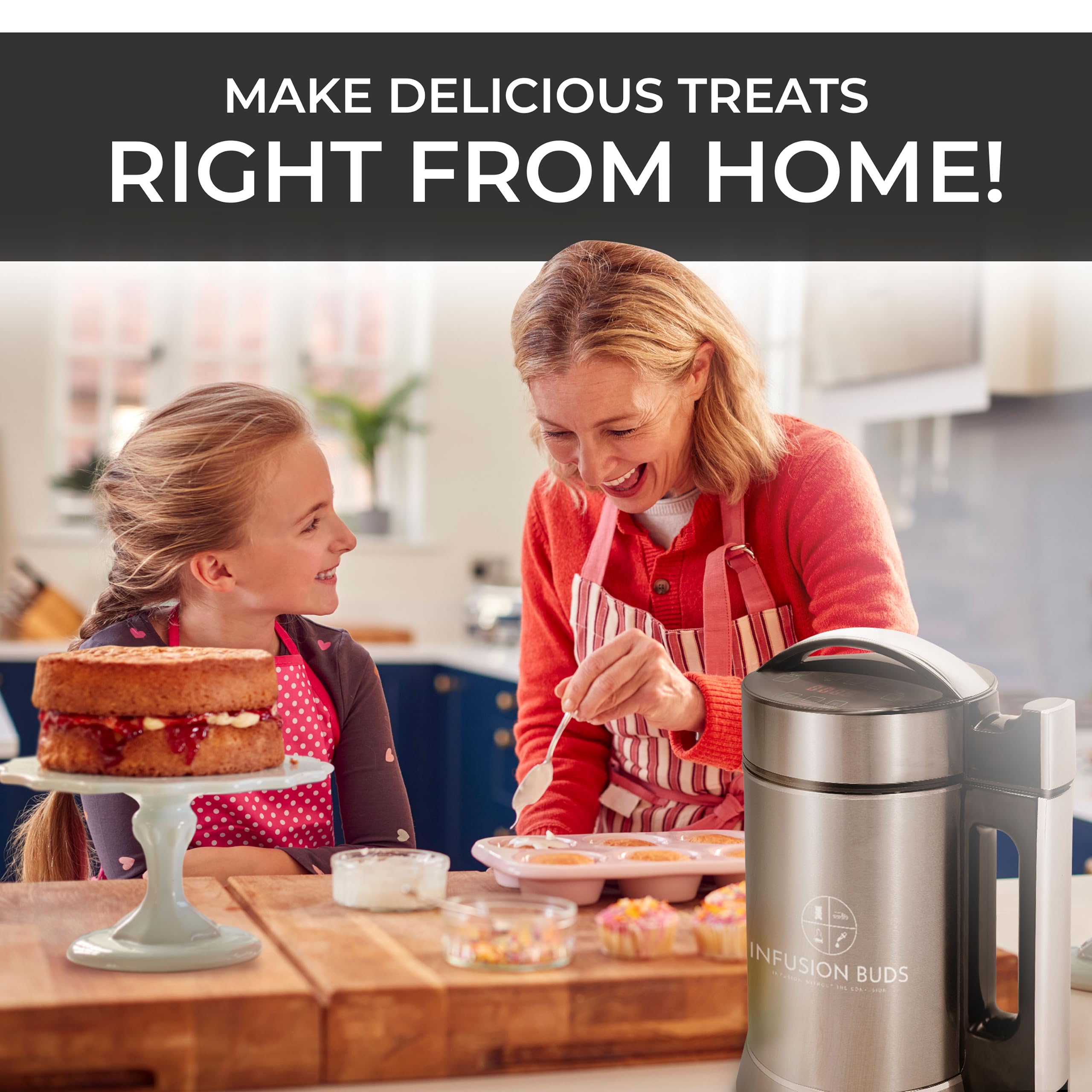 Premium Butter Infuser Machine - Herbal Butter & Oil Infuser Maker with Accessories Kit | Perfect for Homemade Cannabutter, CBD Oil, Cooking & Baking