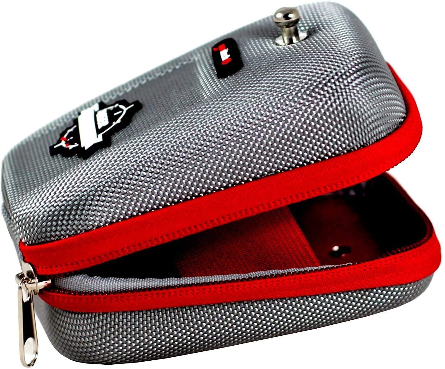 Navitech Grey EVA Hard Case - Protective Cover for Gogogo Laser Rangefinder | Durable Waterproof Golf Accessory | Perfect for Golfing, Hunting & Outdoor Sports