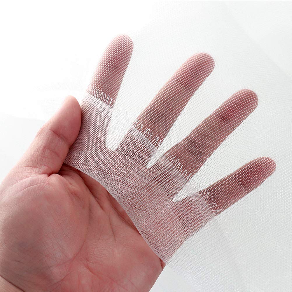 Insect Protection Netting for Garden & Greenhouse - Fine Mesh Plant Covers for Vegetables, Fruits & Flowers | Durable Grow Tunnel Netting for Pest Control & Crop Protection | Ideal for Raised Beds, Hydroponics & Organic Gardening