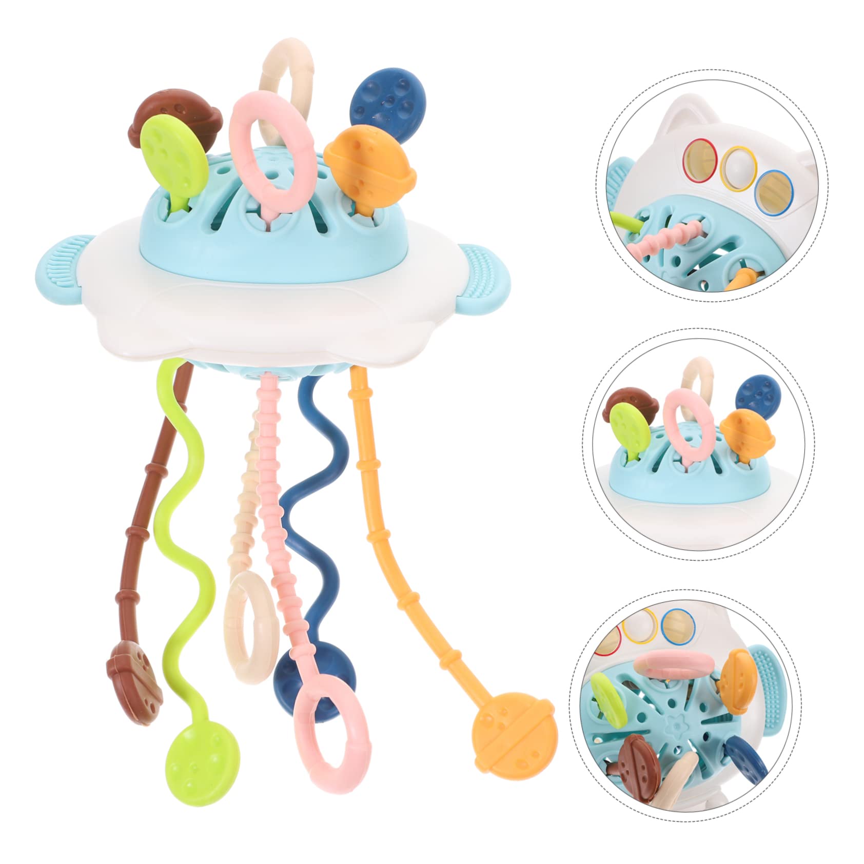VICASKY 2-Pack Drawstring Bath Toys for Kids - Sensory & Calming Plastic Water Play Toys for Toddlers | Bathtub Fun, Pool Time & Stress Relief Play