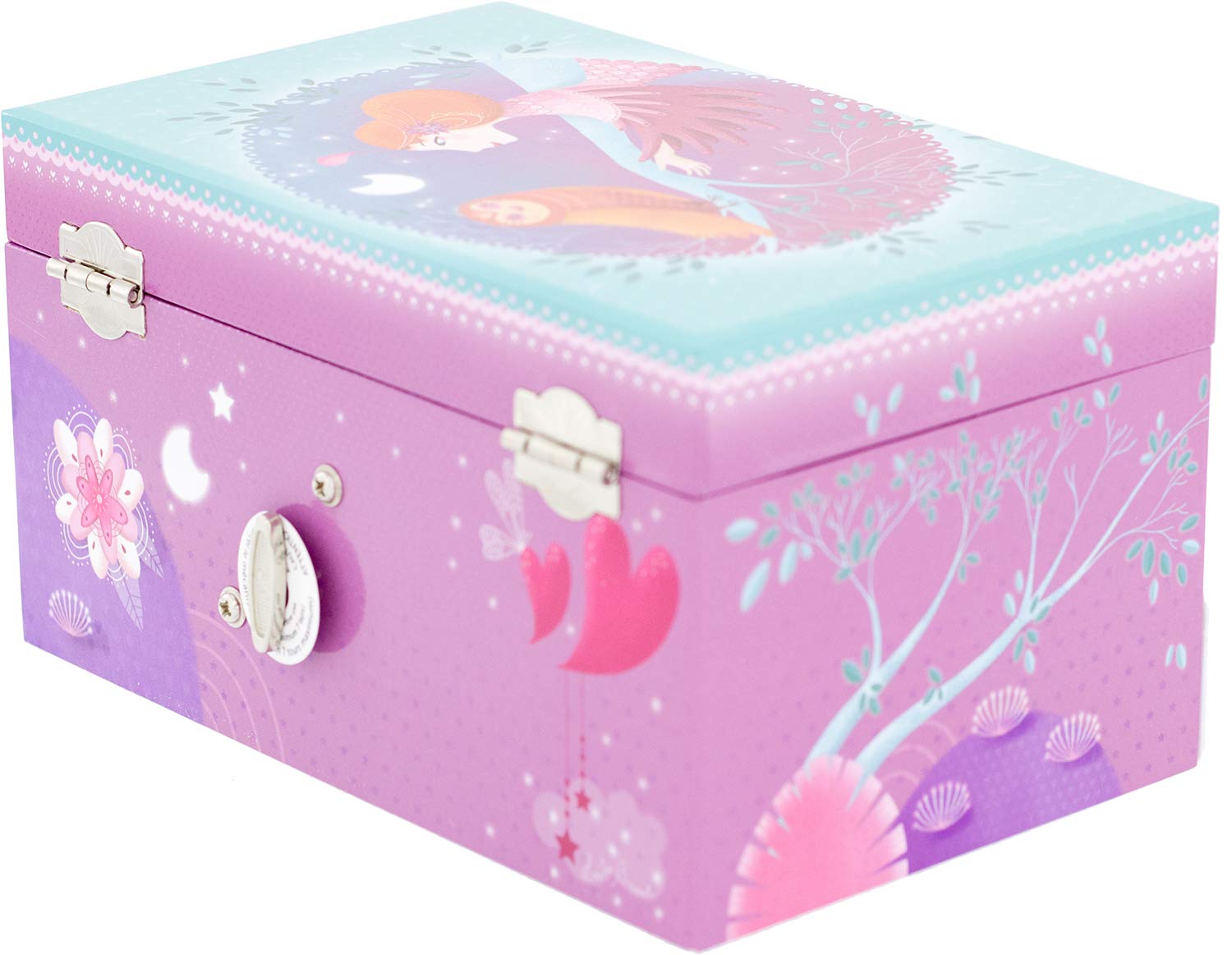 Ulysses 9517 Owl Musical Box - Handcrafted Wooden Music Box with Beautiful Melodies, Perfect for Gifts, Home Decor, and Relaxation | Ideal for Birthdays, Anniversaries, and Nursery Room Decor
