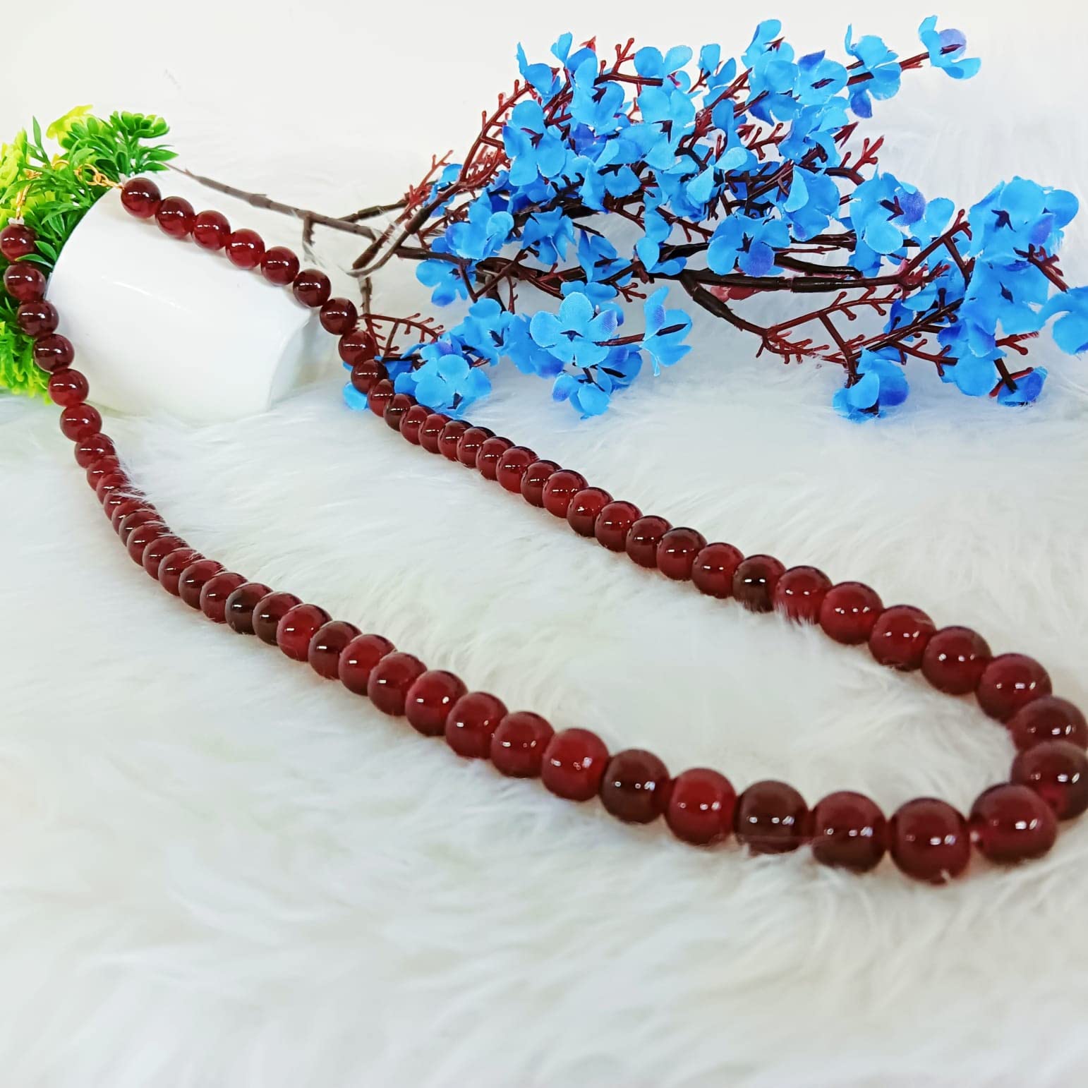 Elegant Pearl & Crystal Necklace for Women and Girls | Fashion Jewelry Gift for Birthday, Anniversary, Valentine's Day | Perfect for Parties, Weddings, and Special Occasions