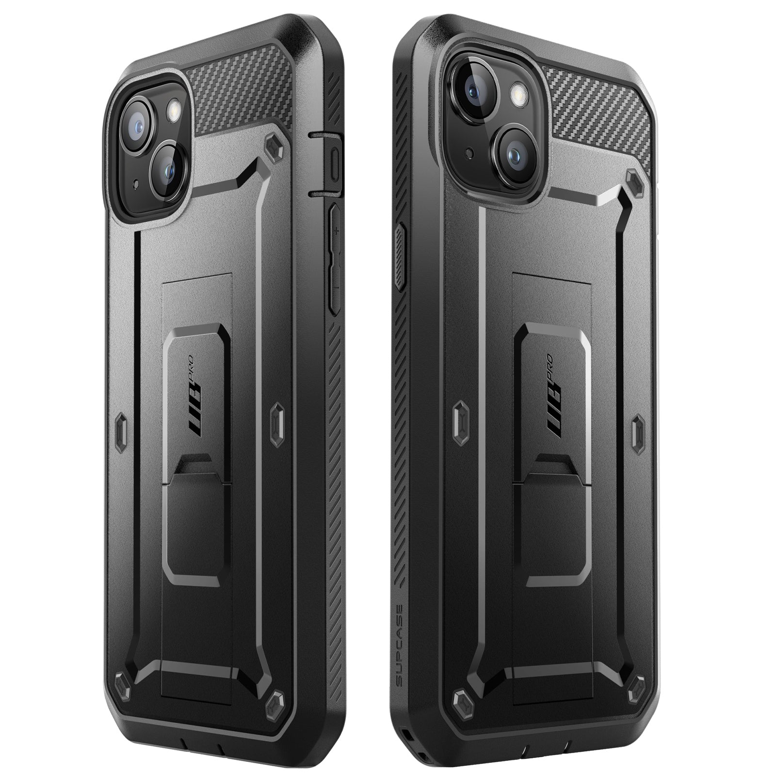 iPhone 15 Plus 6.7 Inch Unicorn Beetle PRO Rugged Case - Heavy Duty Protection with Built-in Screen Protector | Shockproof, Drop Proof Cover for Outdoor, Work & Daily Use (Black)