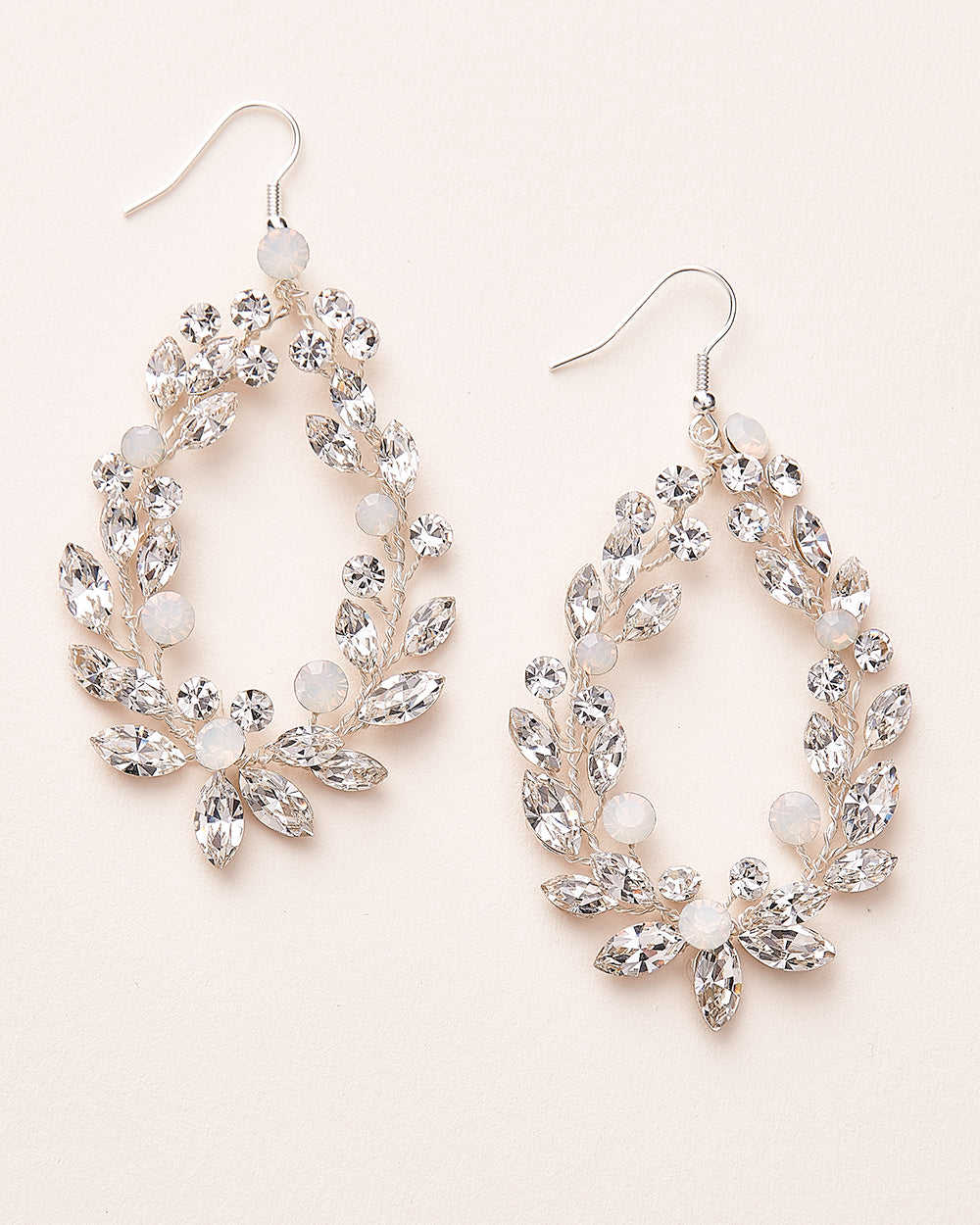 Lexie Floral Statement Earrings for Women | Elegant Dangle Drop Earrings | Perfect for Weddings, Parties & Special Occasions