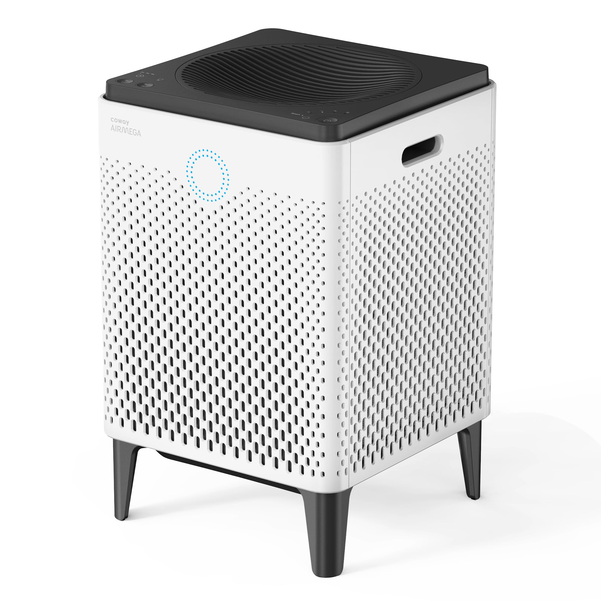 Coway Airmega 300 Smart Air Purifier for Large Rooms up to 1,256 sq. ft - White (Model AP-1515H) - Perfect for Bedrooms, Living Rooms & Offices with HEPA Filtration & WiFi Control