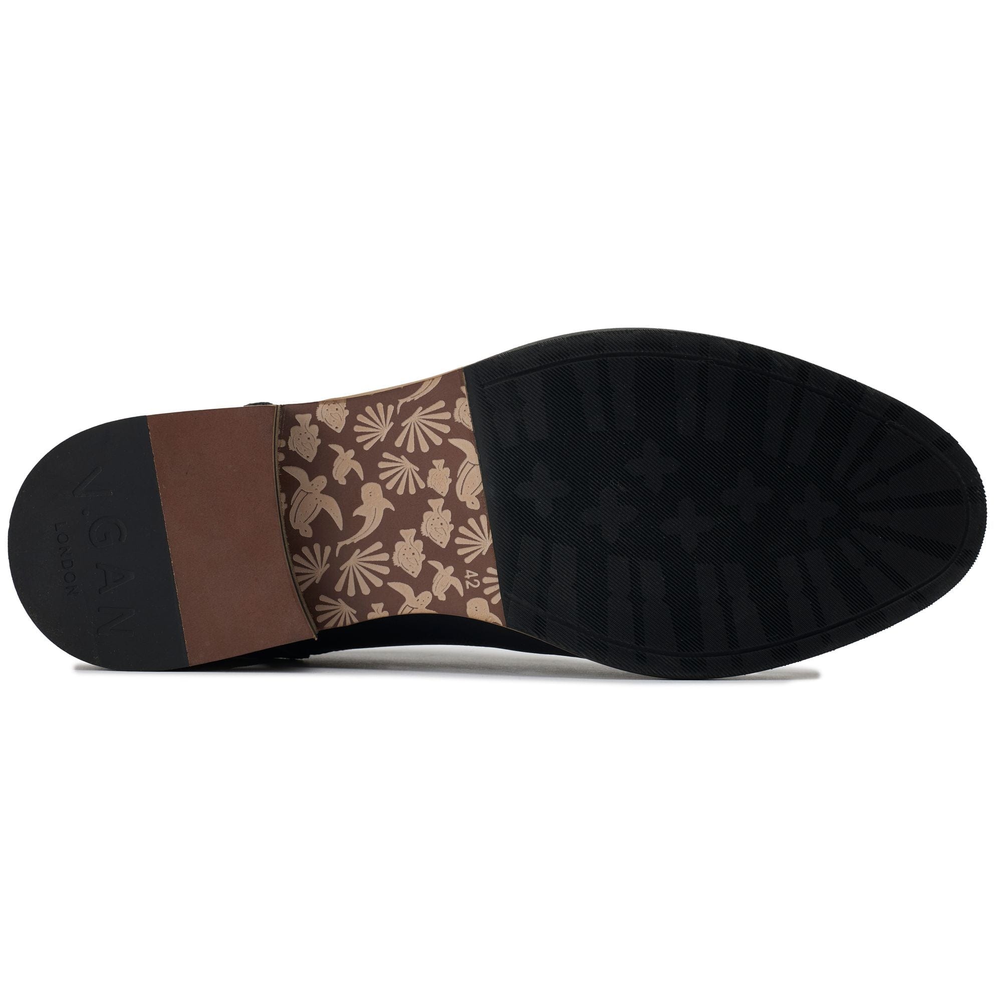 Ginger 2 Men's Vegan Leather Derby Shoes - Comfortable & Stylish Black Oxfords for Business Casual & Office Wear