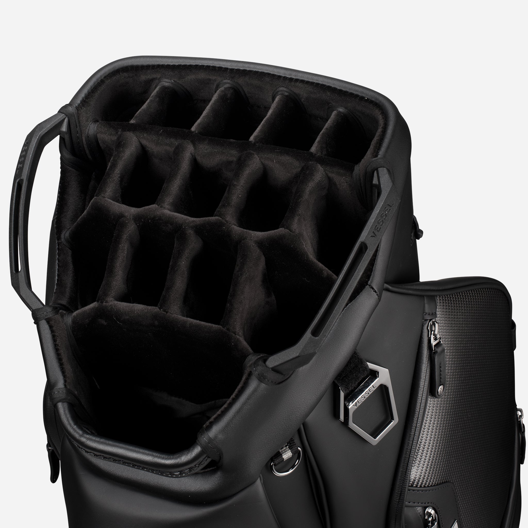 Lux Pro Carbon Cart - Premium Lightweight Shopping Cart for Groceries & Retail - Perfect for Supermarkets, Warehouses, and Home Use