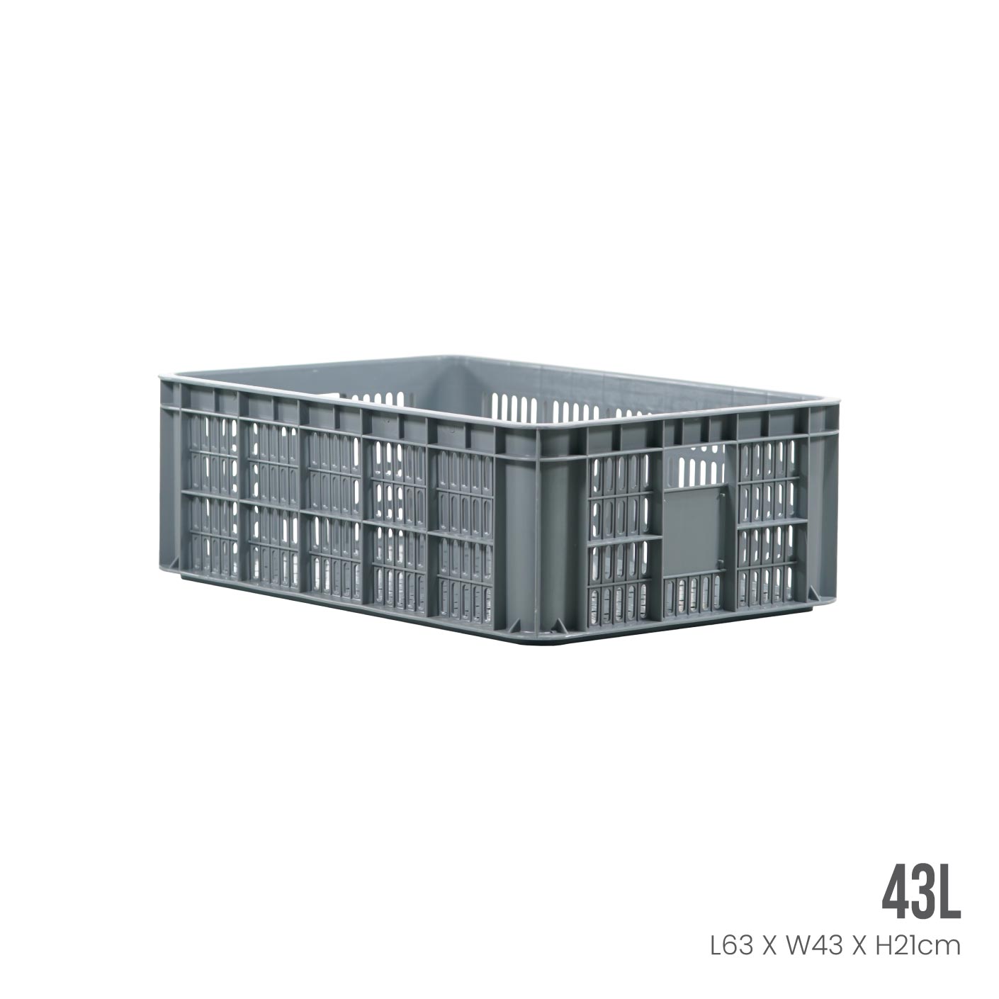 Industrial Storage Basket ID4904 - Heavy Duty Wire Mesh Organizer for Warehouse, Garage & Home Organization - Perfect for Tools, Toys and Household Items Storage