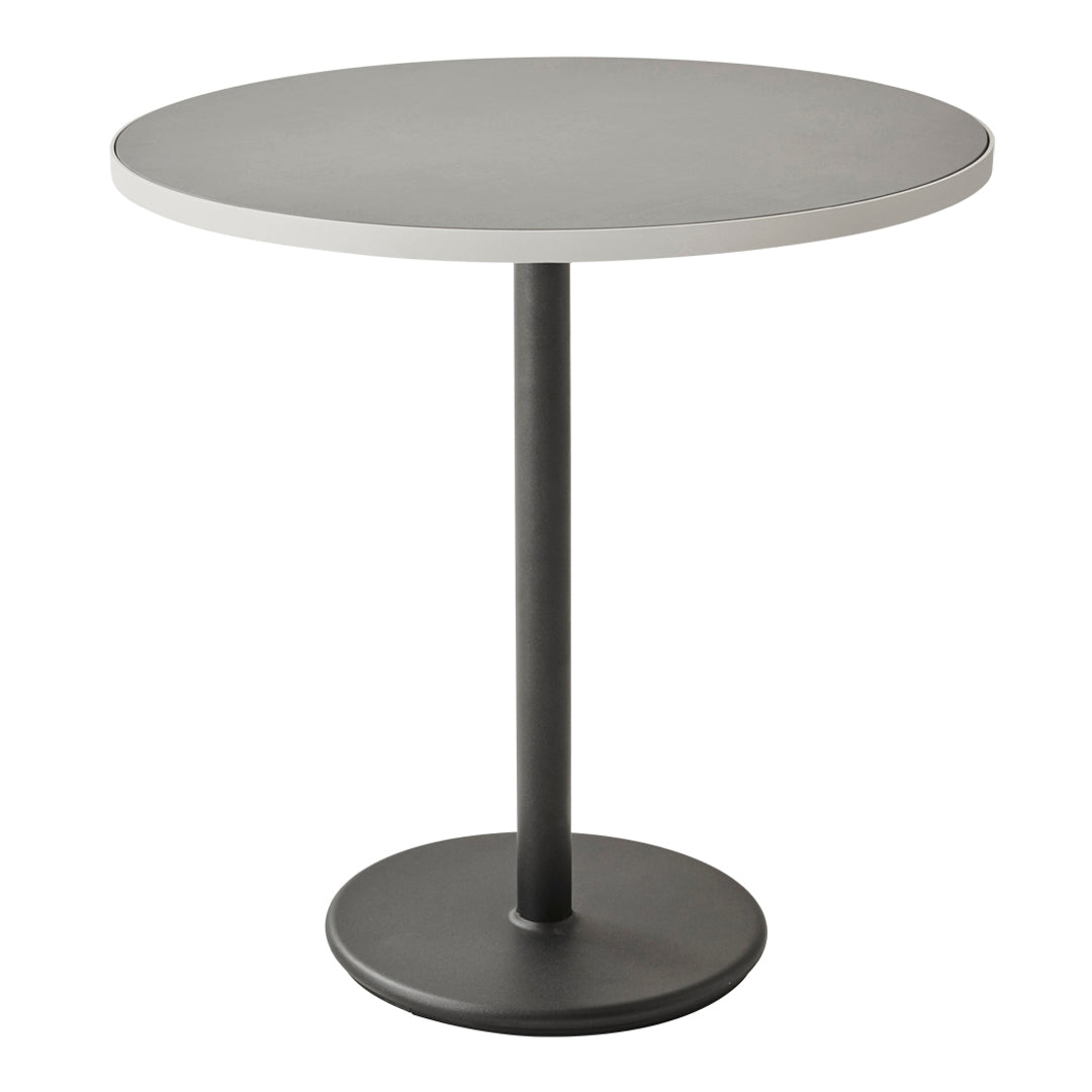Round Cafe Table - Outdoor & Indoor Dining, Patio, Restaurant, Coffee Shop, Bistro - Perfect for Home, Office, and Commercial Use