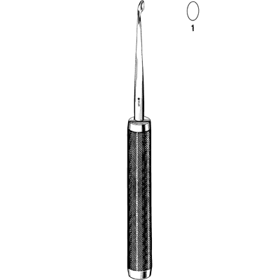 Cobb Bone Curette 11 - Surgical Instrument for Spinal Procedures - 40 8113 - Ideal for Orthopedic and Neurosurgery