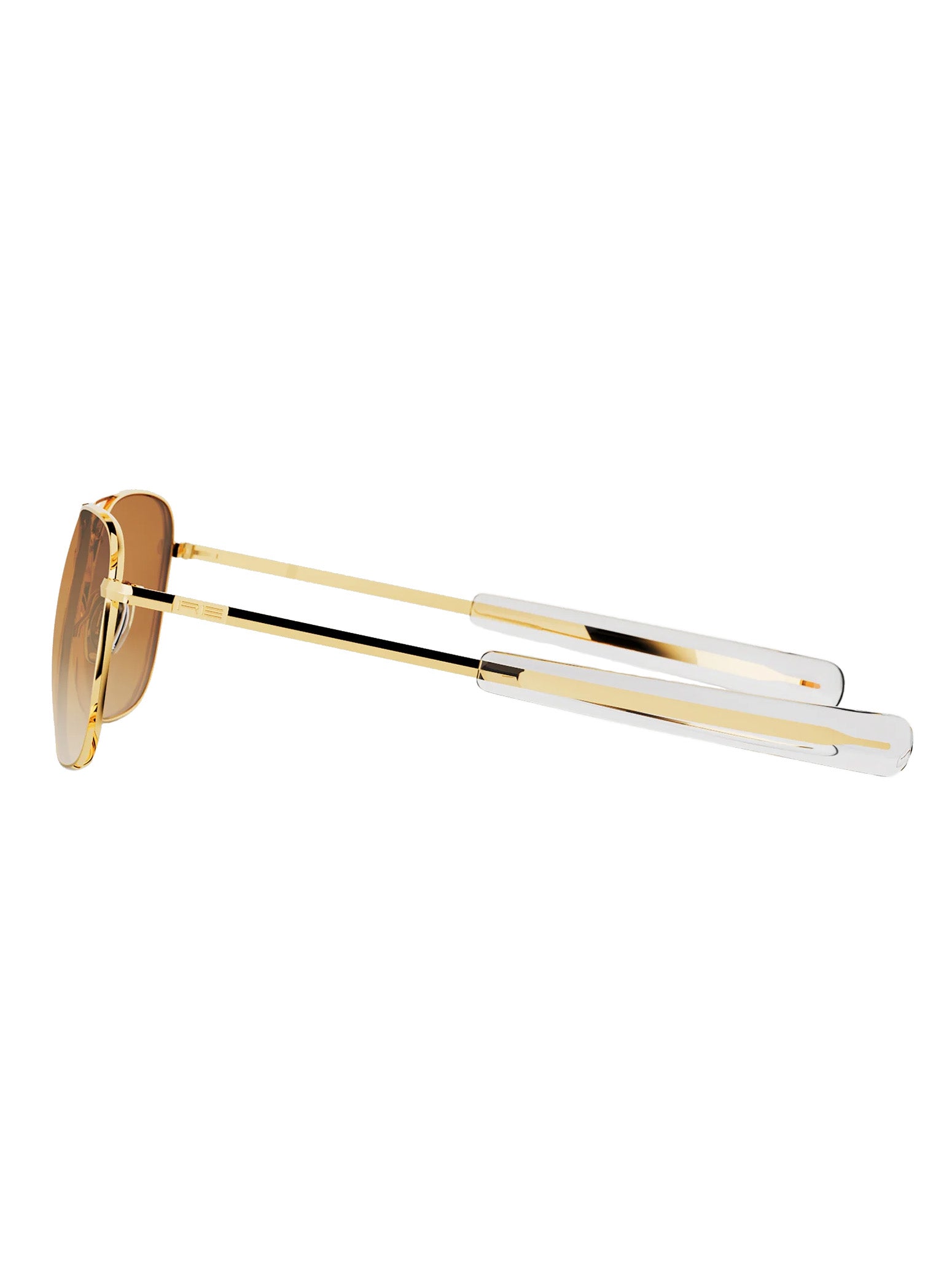 23K Gold Aviator Sunglasses for Men & Women - Classic Retro Pilot Style - Perfect for Driving, Travel & Outdoor Activities