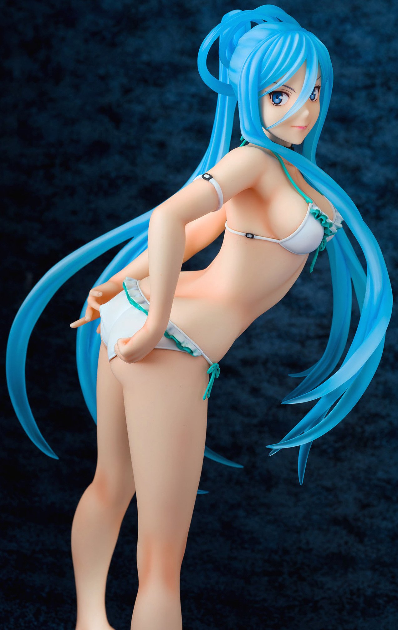 Aoshima Arpeggio of Blue Steel: Ars Nova Takao Swimsuit Version 1/4 Scale PVC Anime Figure Statue - Perfect for Anime Collectors, Display, and Gift Giving