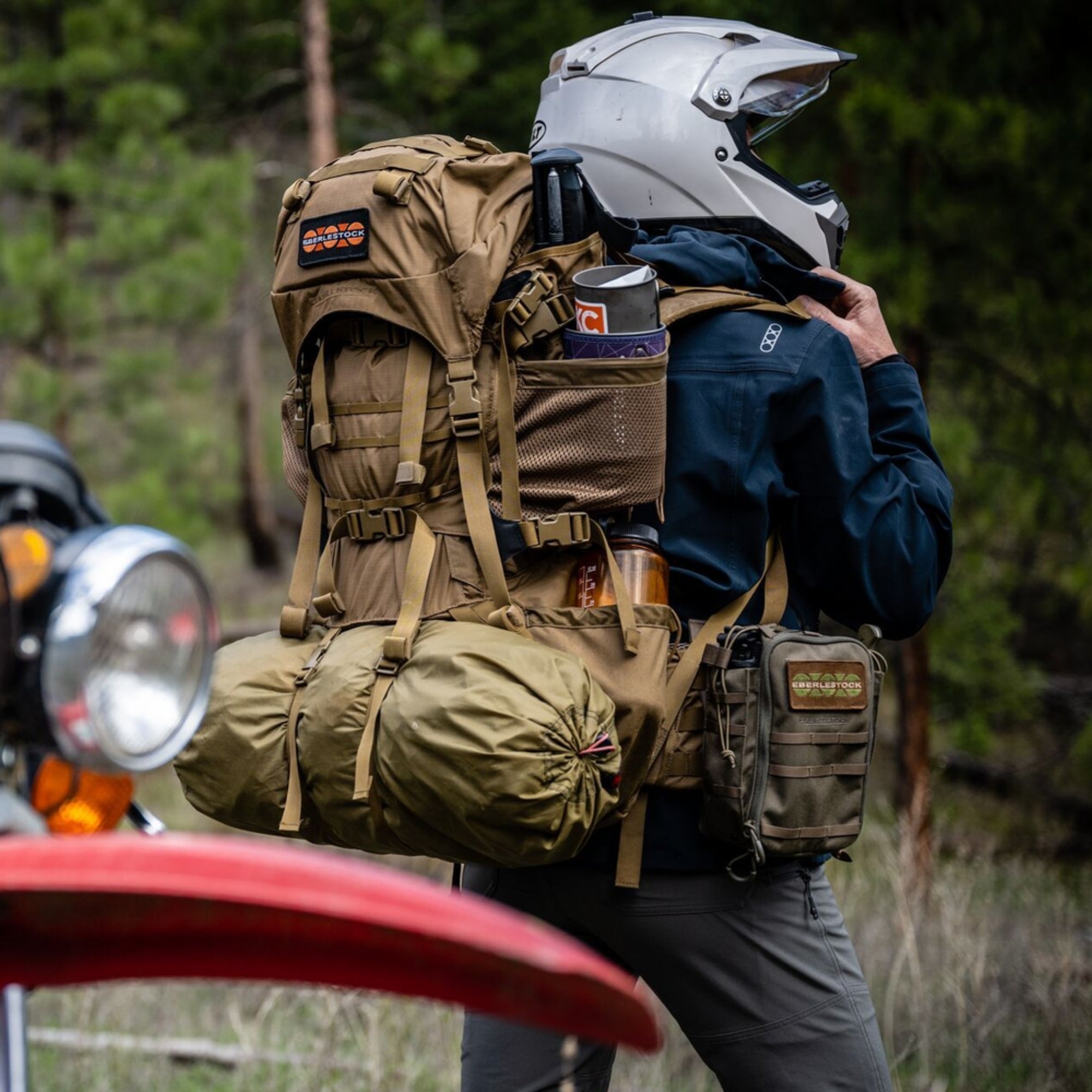 Eberlestock Destroyer 63L Mountaineering Backpack - Hydration Compatible for Hiking, Camping & Outdoor Adventures