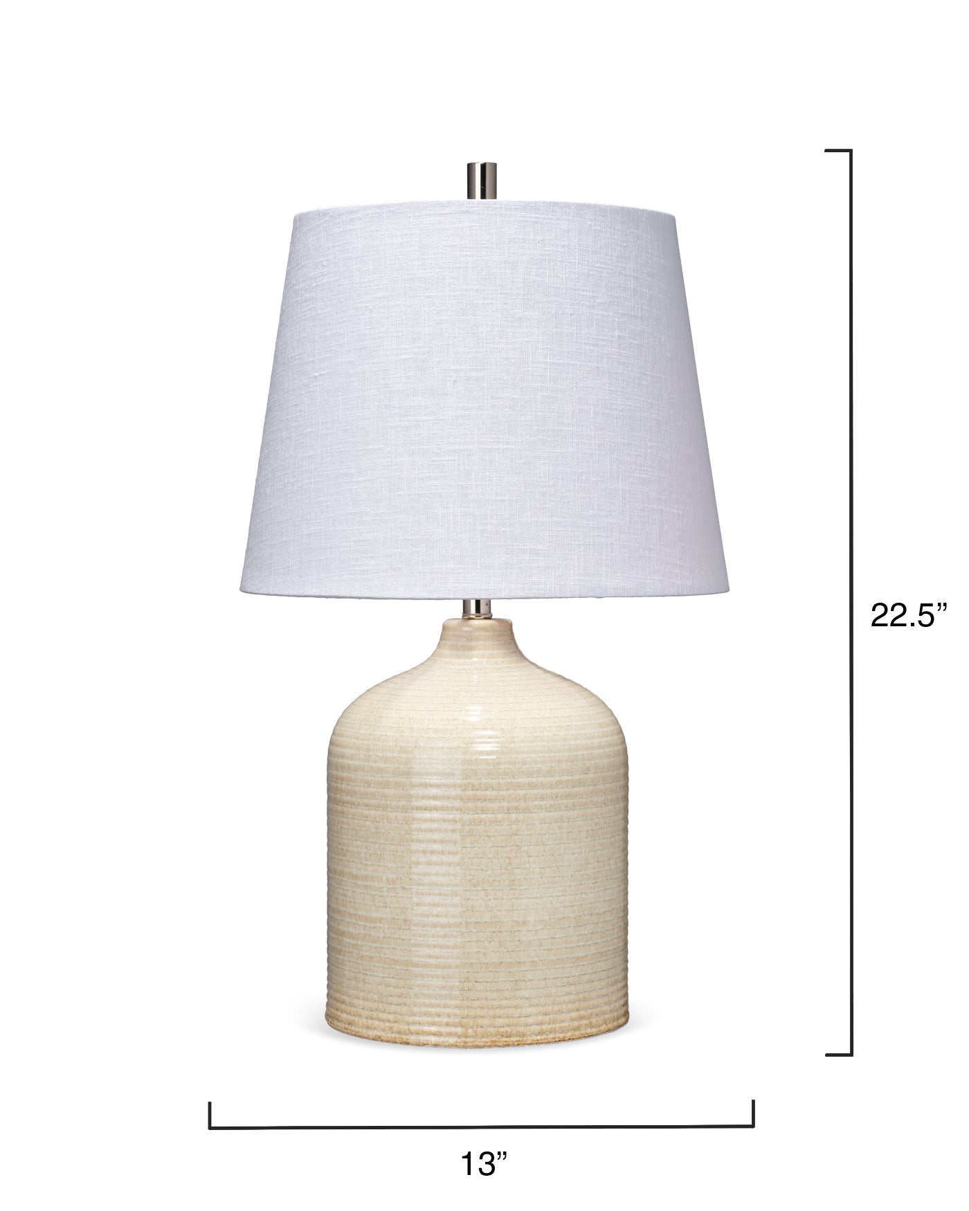 Au Lait Table Lamp - Modern Bedside Nightstand Light for Living Room, Bedroom & Office - Soft Warm White LED Lighting